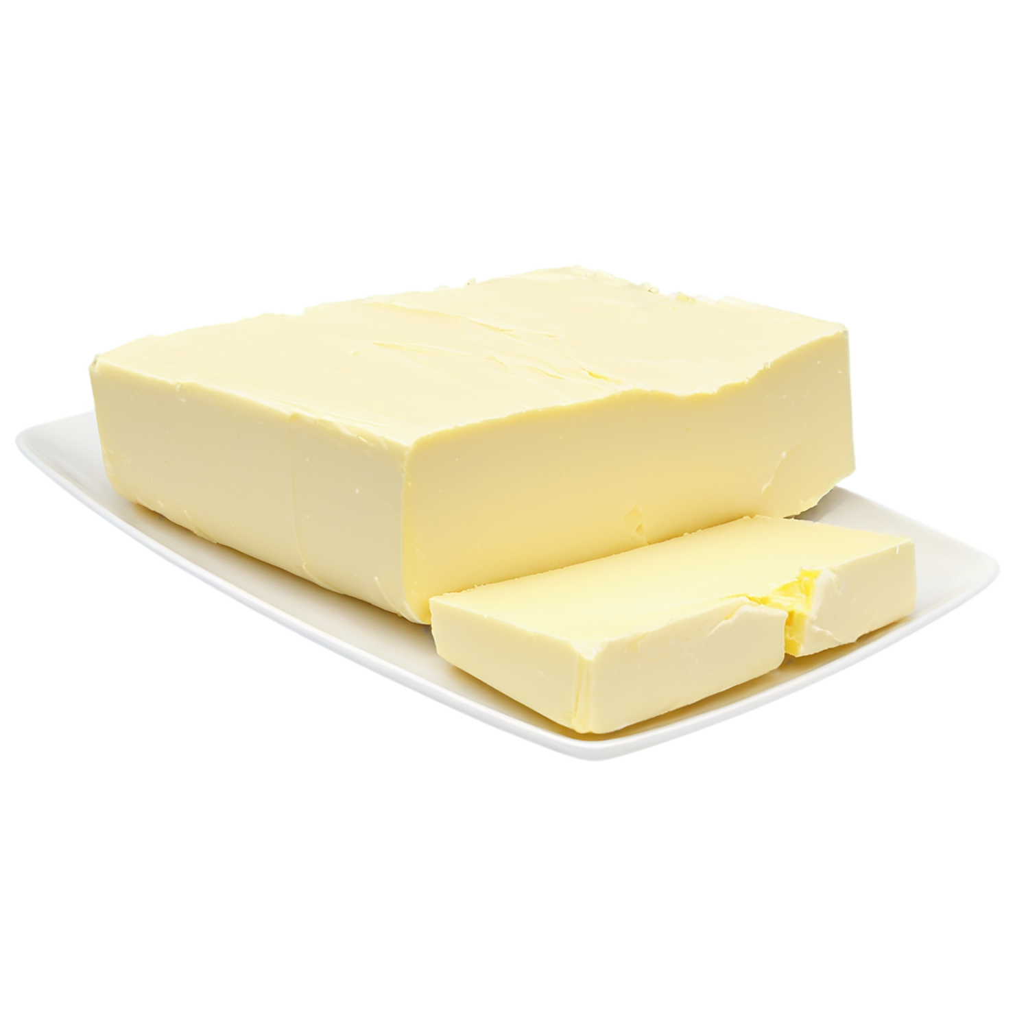 Butter dairy products isolated on transparent background #4095