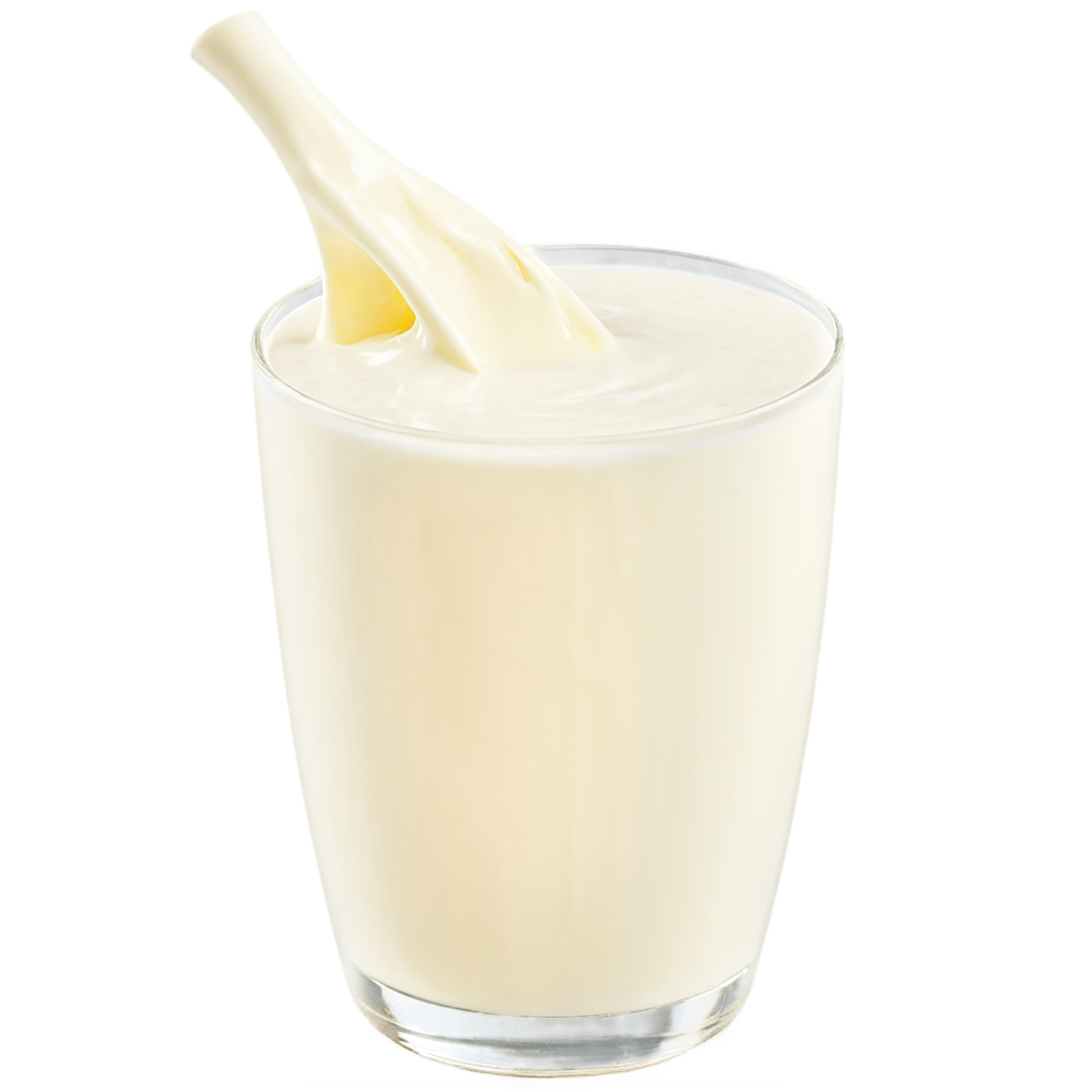 buttermilk dairy products isolated on transparent background #4113