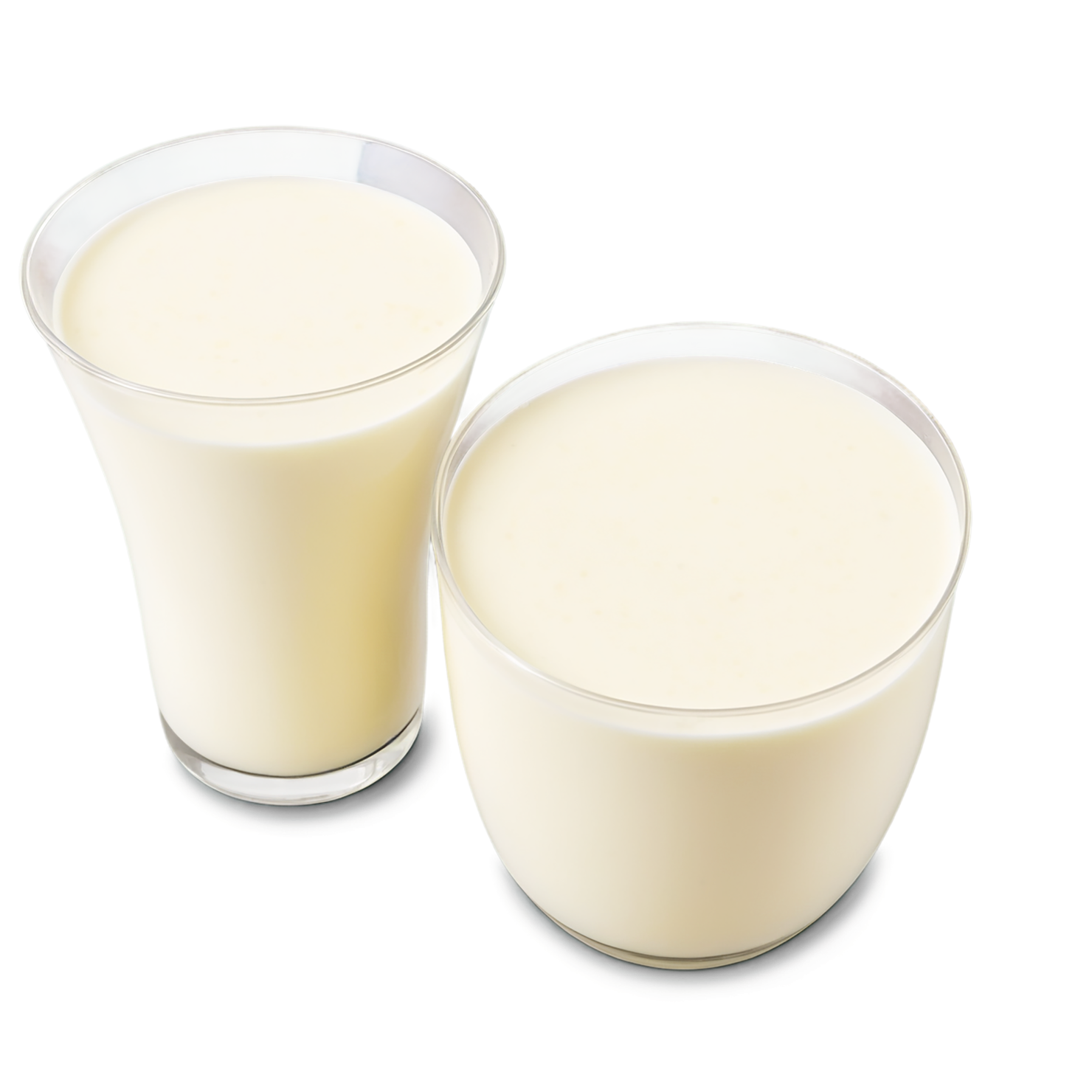 buttermilk dairy products isolated on transparent background #4116