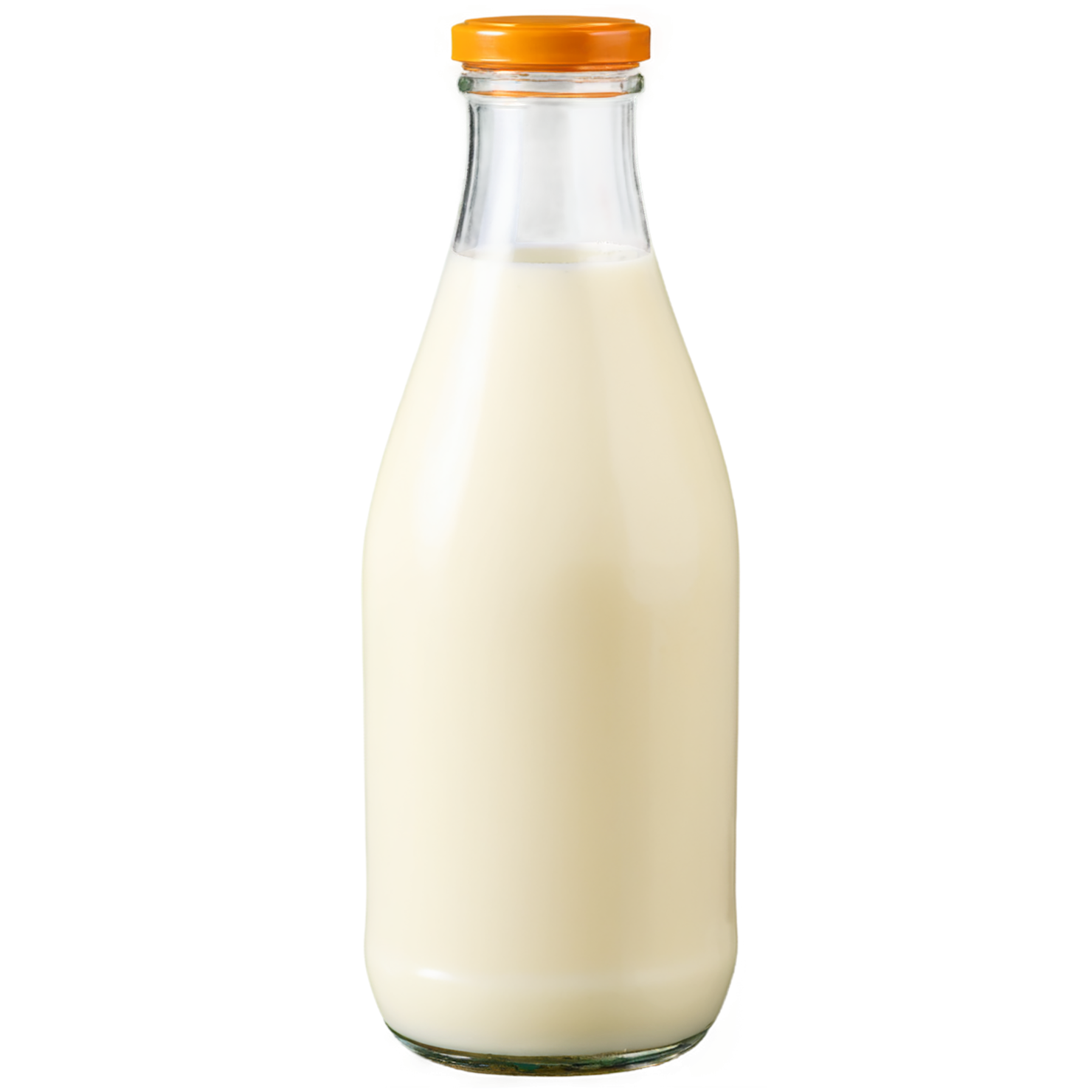 buttermilk dairy products isolated on transparent background #4121