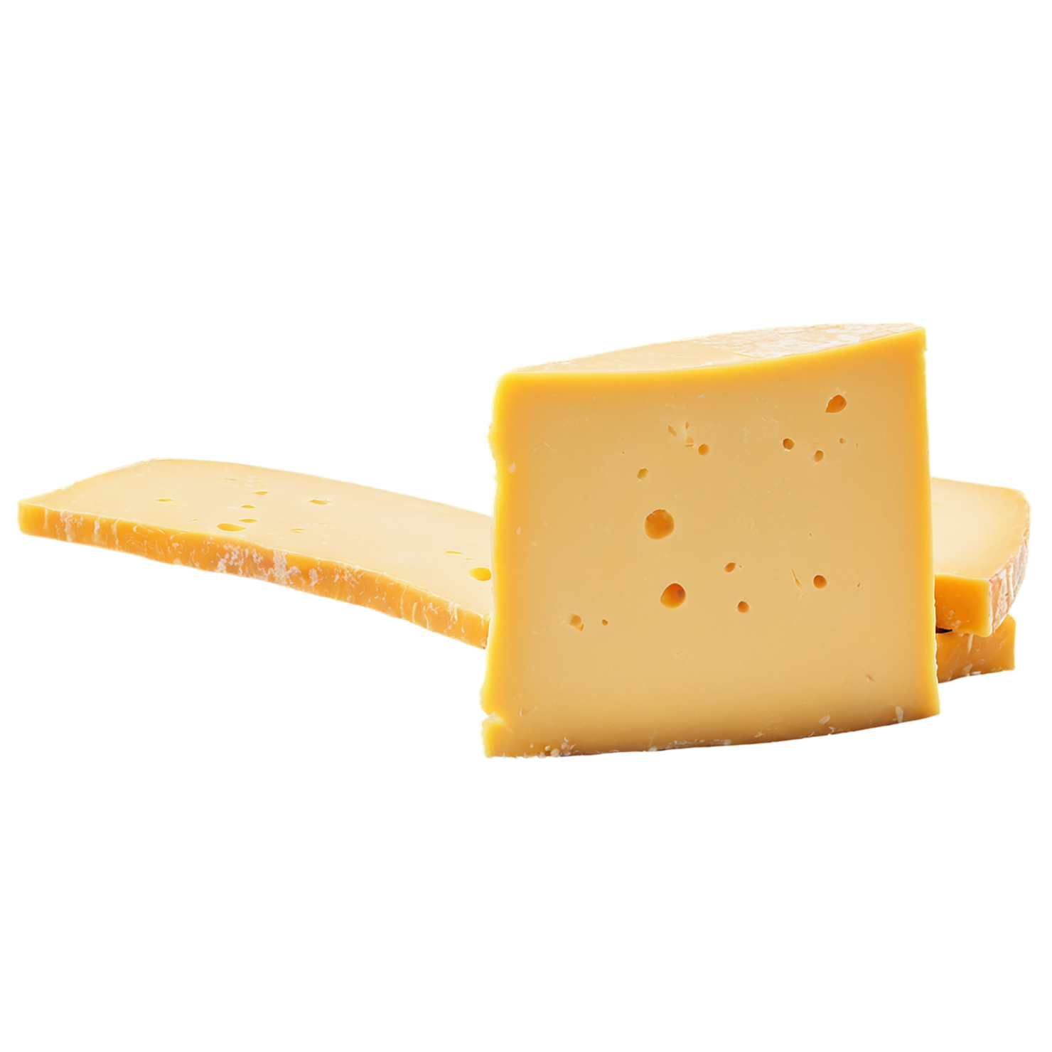 cheddar cheese dairy products isolated on transparent background #4134