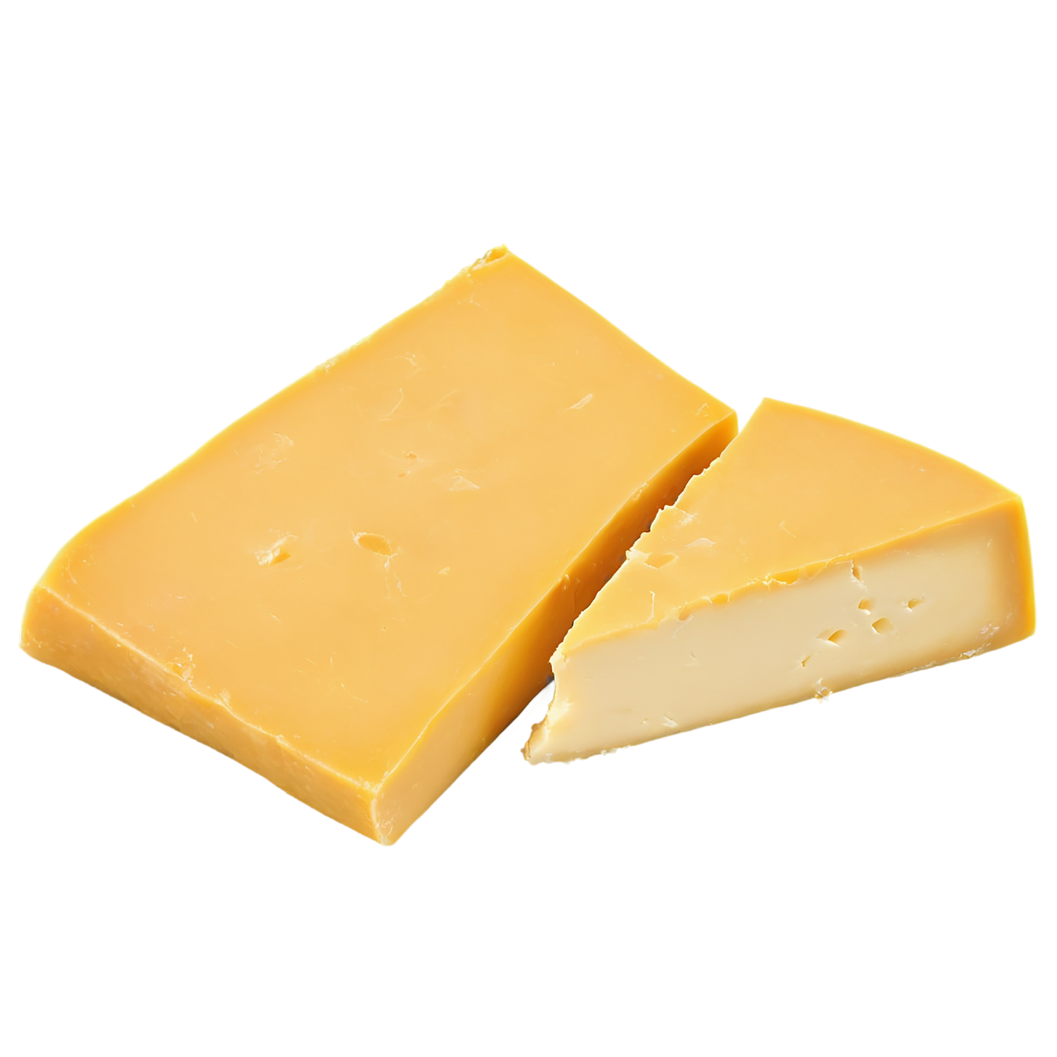cheddar cheese dairy products isolated on transparent background #4153