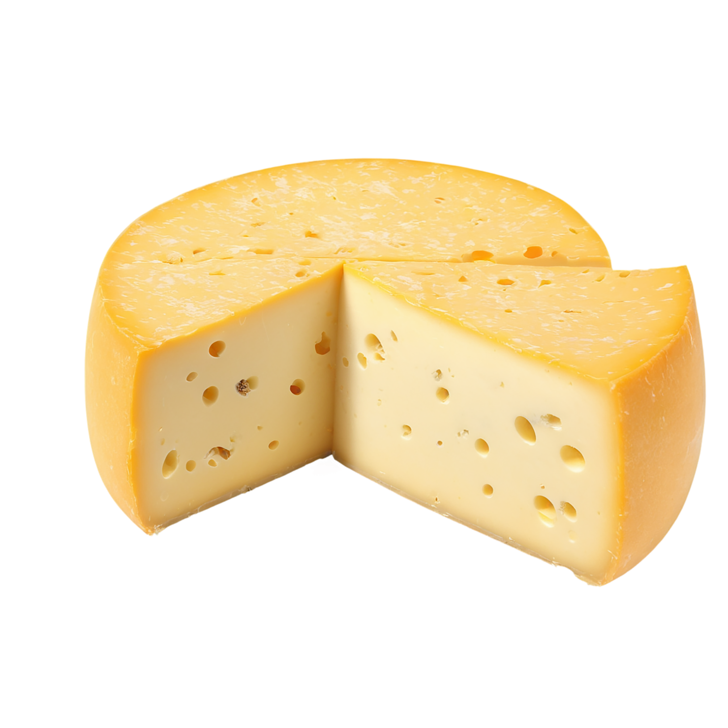 Cheese dairy products isolated on transparent background #4157