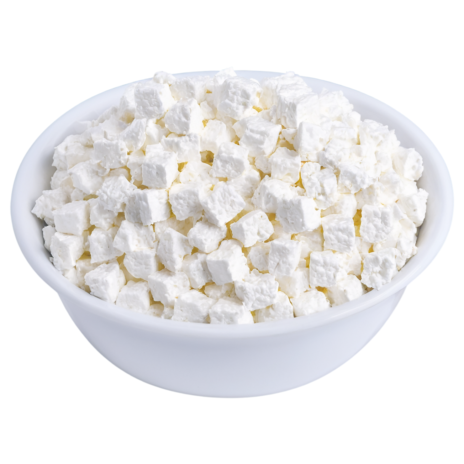Cottage cheese dairy products isolated on transparent background #4193