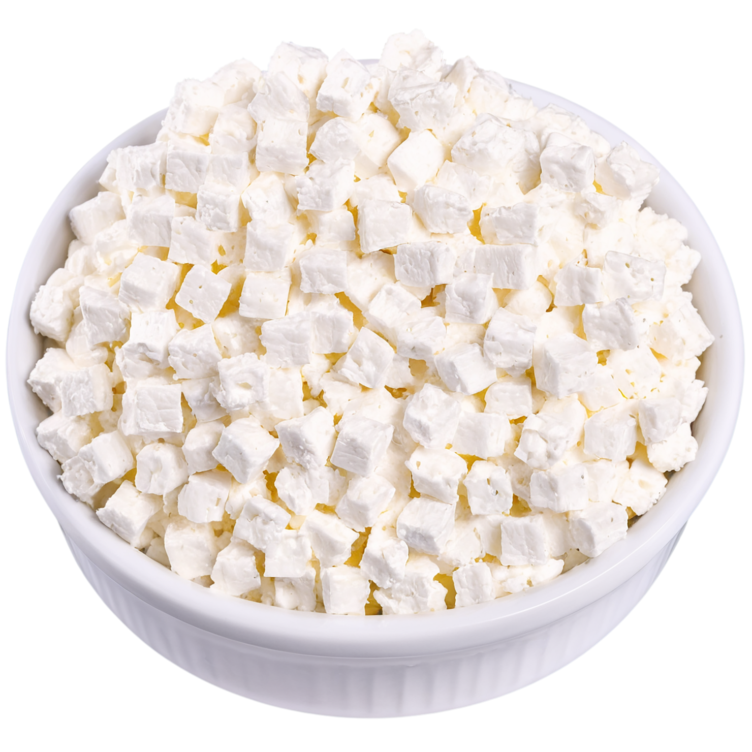 Cottage cheese dairy products isolated on transparent background #4196