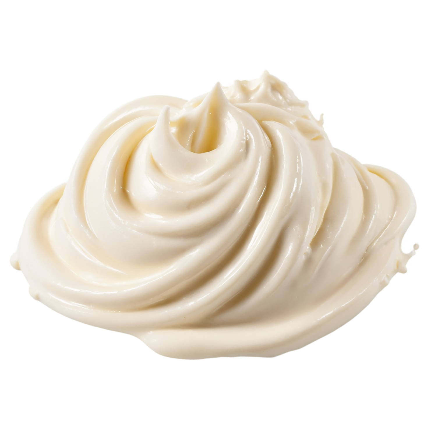 cream dairy products isolated on transparent background #4219