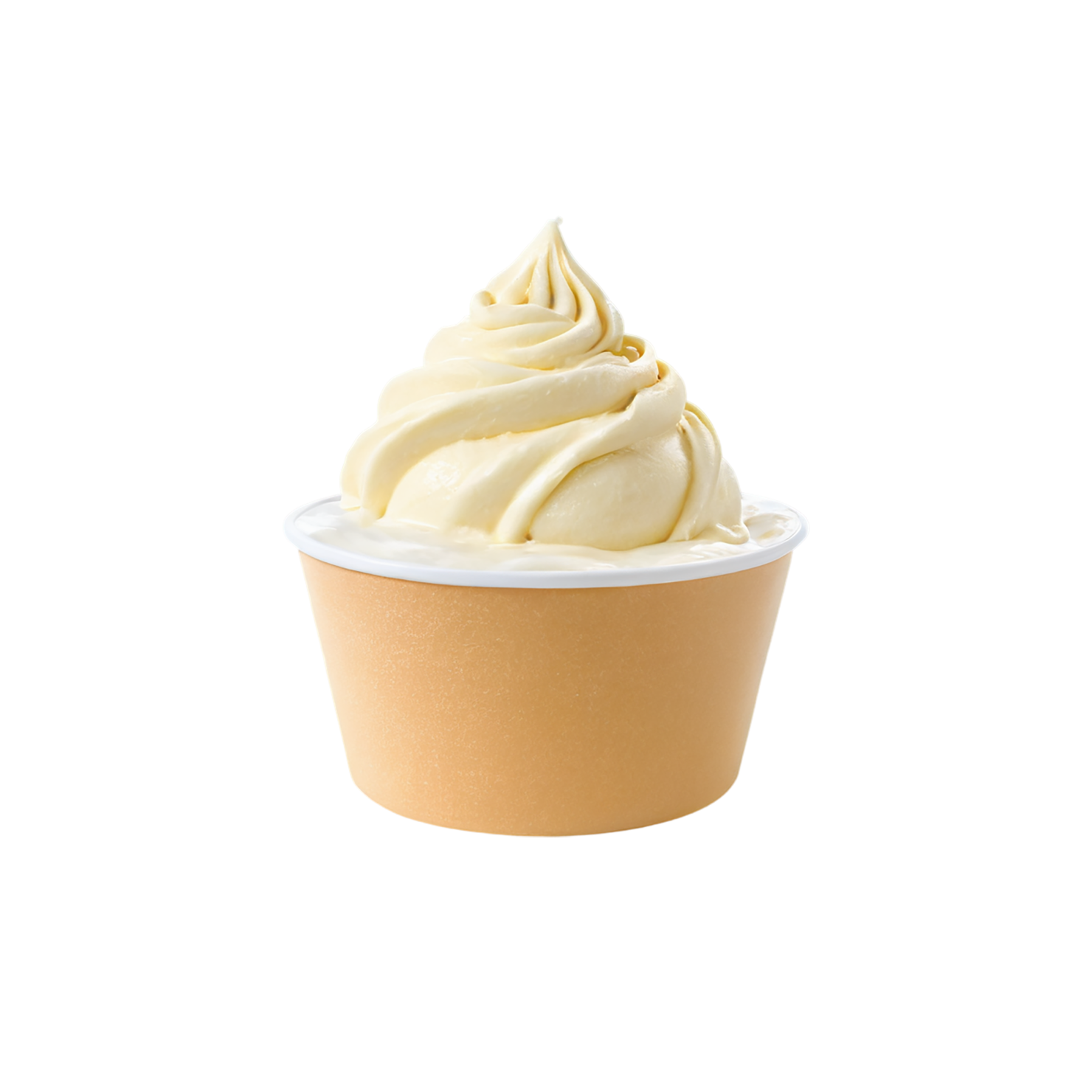 frozen yogurt dairy products isolated on transparent background #4230