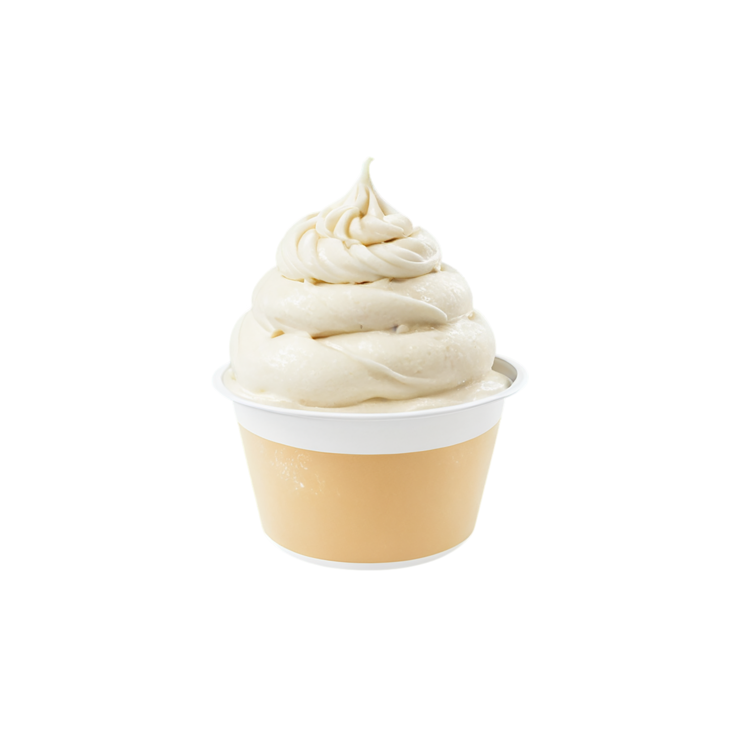 frozen yogurt dairy products isolated on transparent background #4231