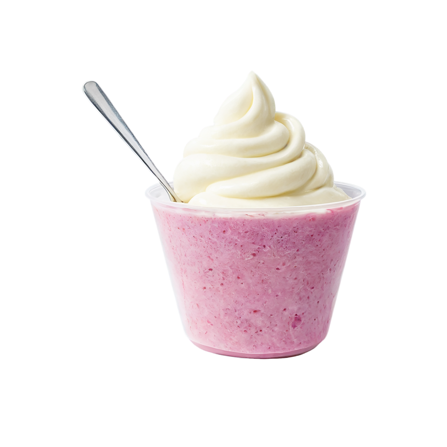 frozen yogurt dairy products isolated on transparent background #4245