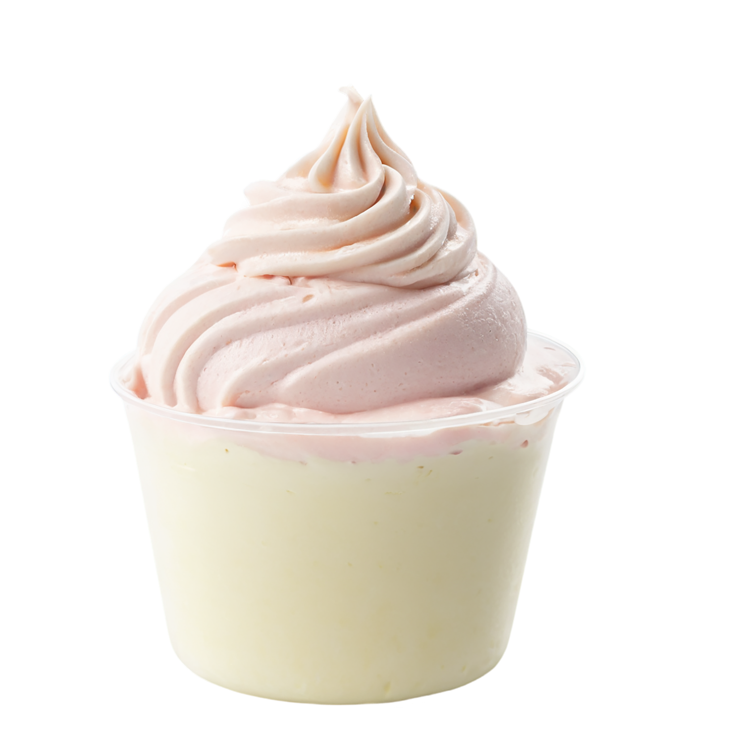 frozen yogurt dairy products isolated on transparent background #4249