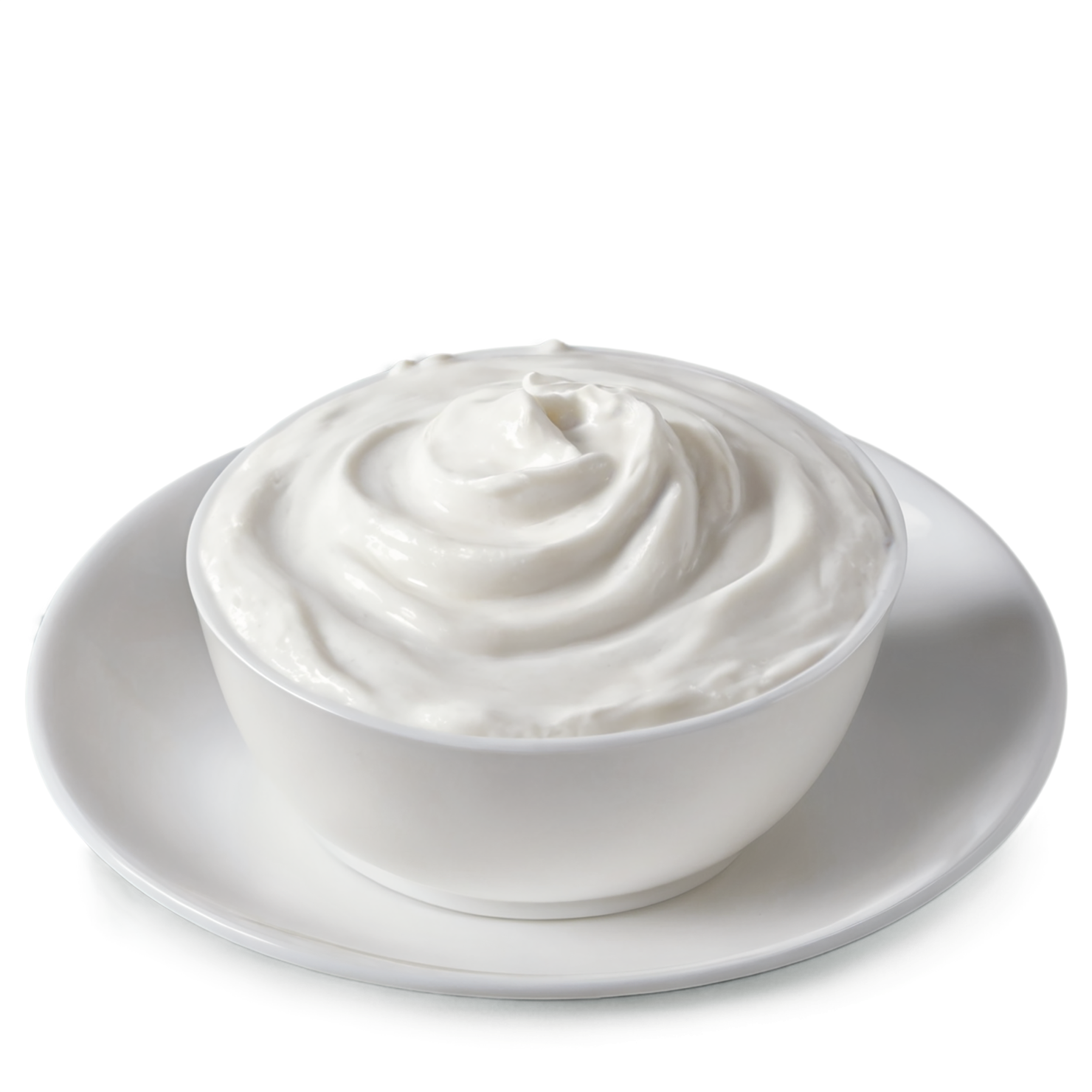 Greek yogurt dairy products isolated on transparent background #4260