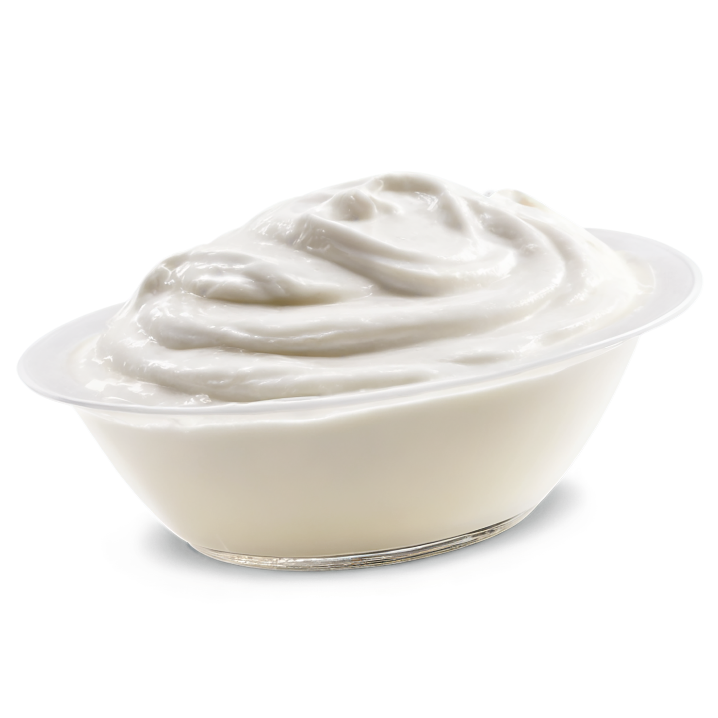 Greek yogurt dairy products isolated on transparent background #4261