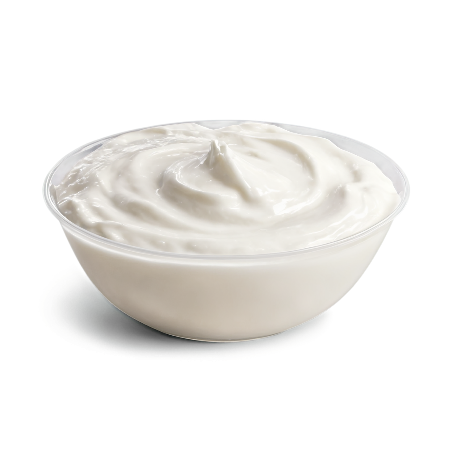 Greek yogurt dairy products isolated on transparent background #4267