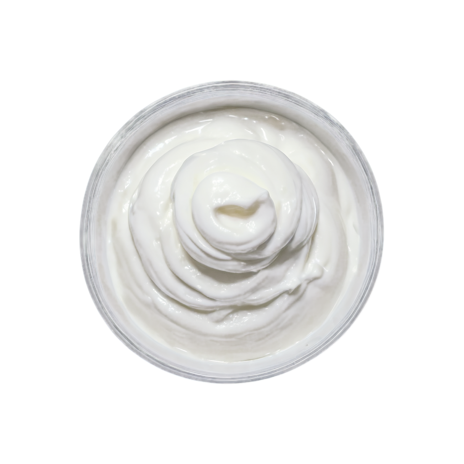 Greek yogurt dairy products isolated on transparent background #4269