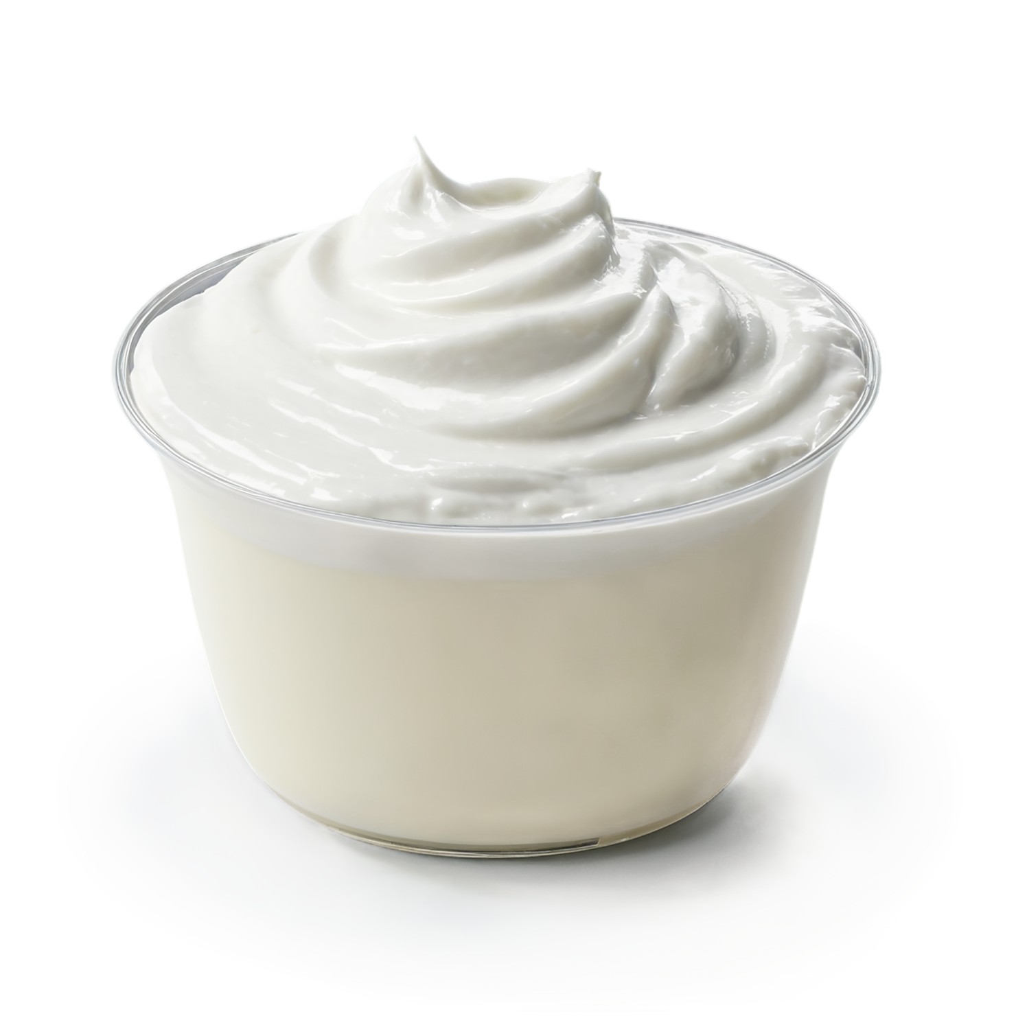 Greek yogurt dairy products isolated on transparent background #4274
