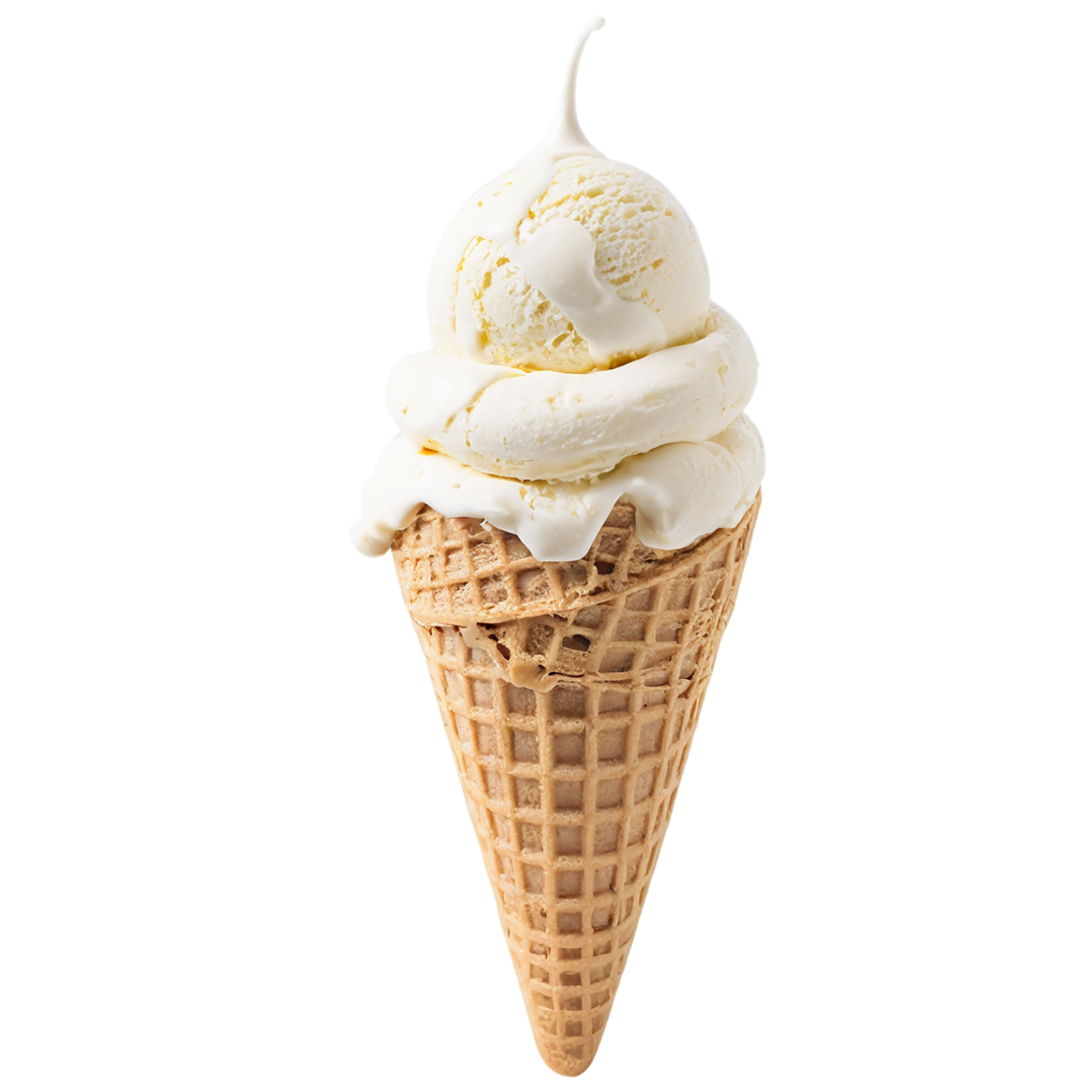 Ice cream dairy products isolated on transparent background #4285