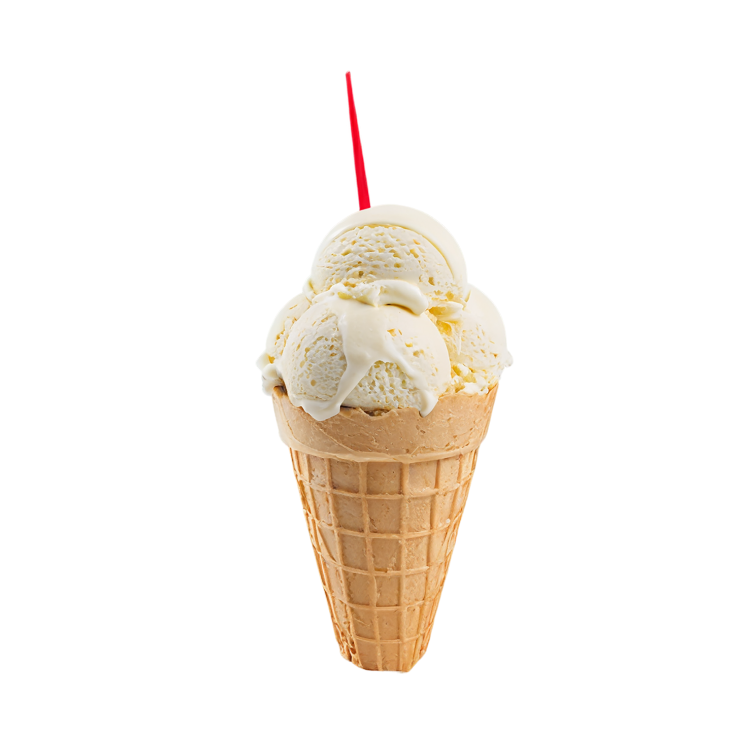 Ice cream dairy products isolated on transparent background #4294
