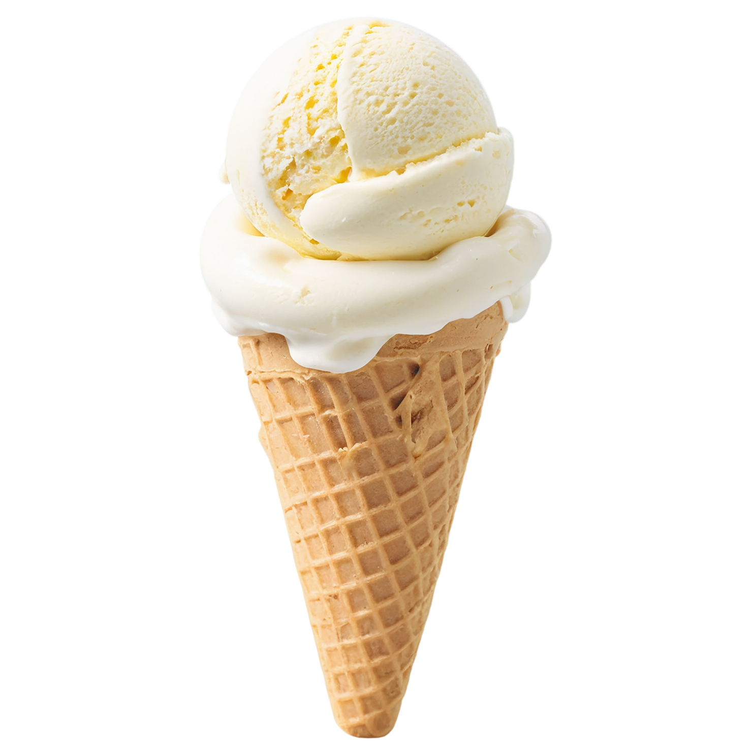 Ice cream dairy products isolated on transparent background #4296