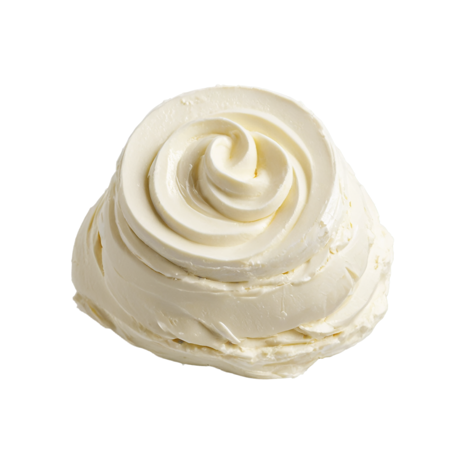 Mascarpone dairy products isolated on transparent background #4305