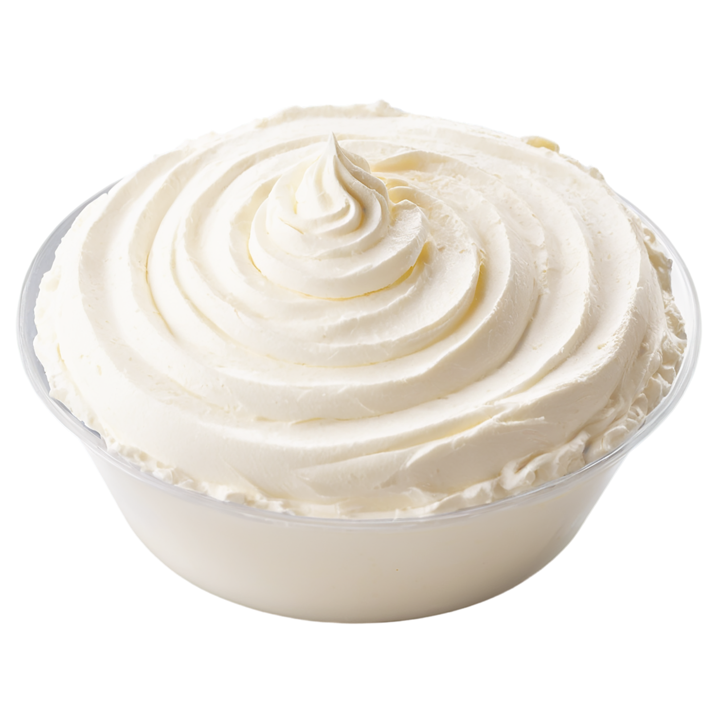 Mascarpone dairy products isolated on transparent background #4308
