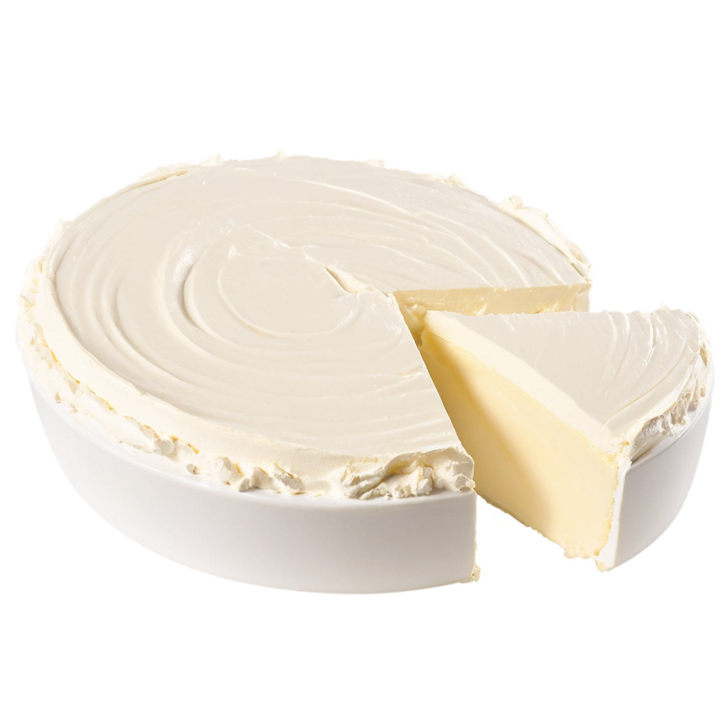 Mascarpone dairy products isolated on transparent background #4312