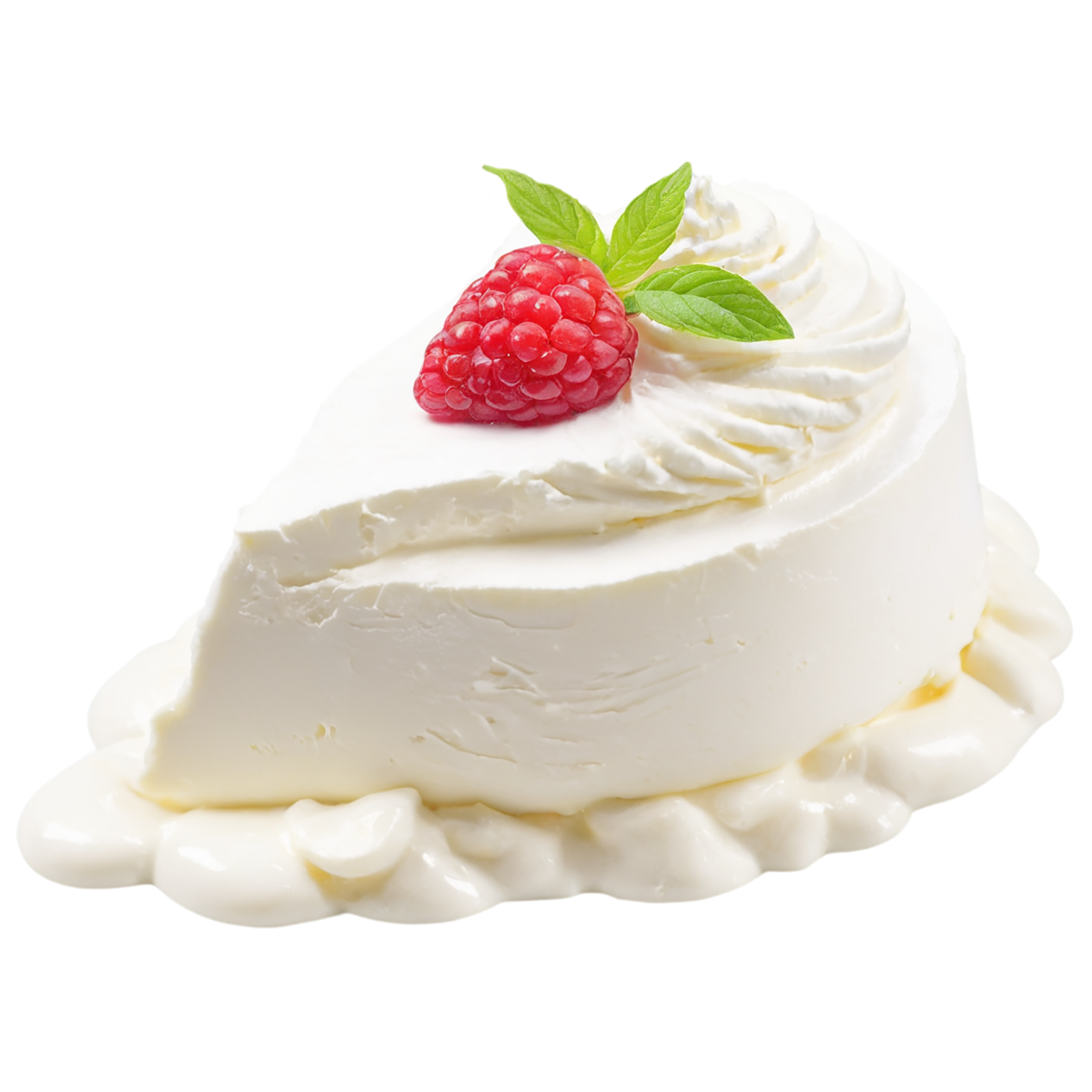 Mascarpone dairy products isolated on transparent background #4325