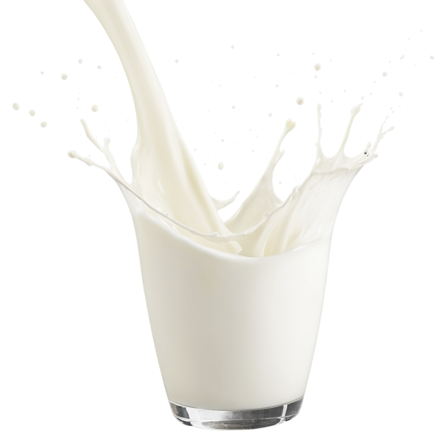 milk splash dairy products isolated on transparent background #4328