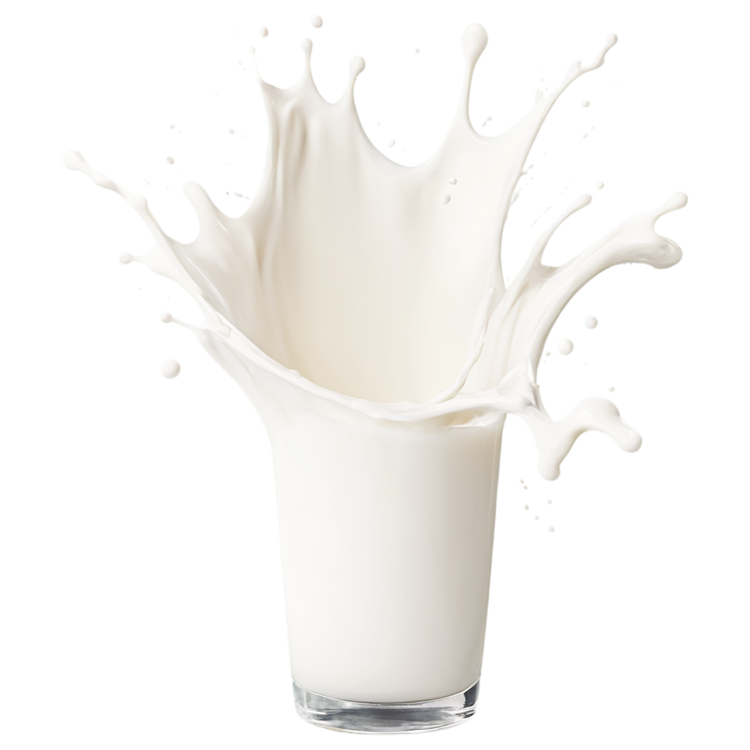 milk splash dairy products isolated on transparent background #4330