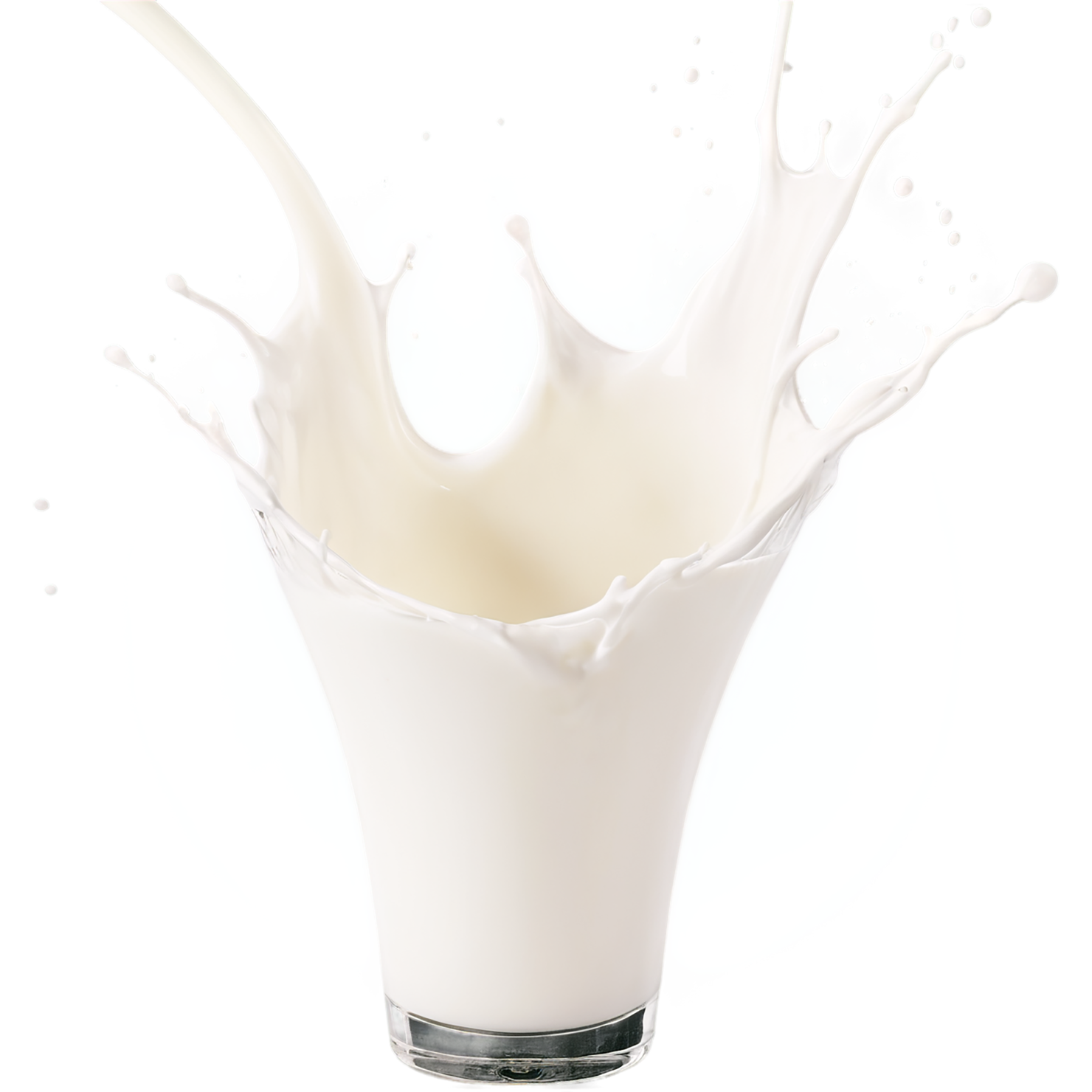 milk splash dairy products isolated on transparent background #4331