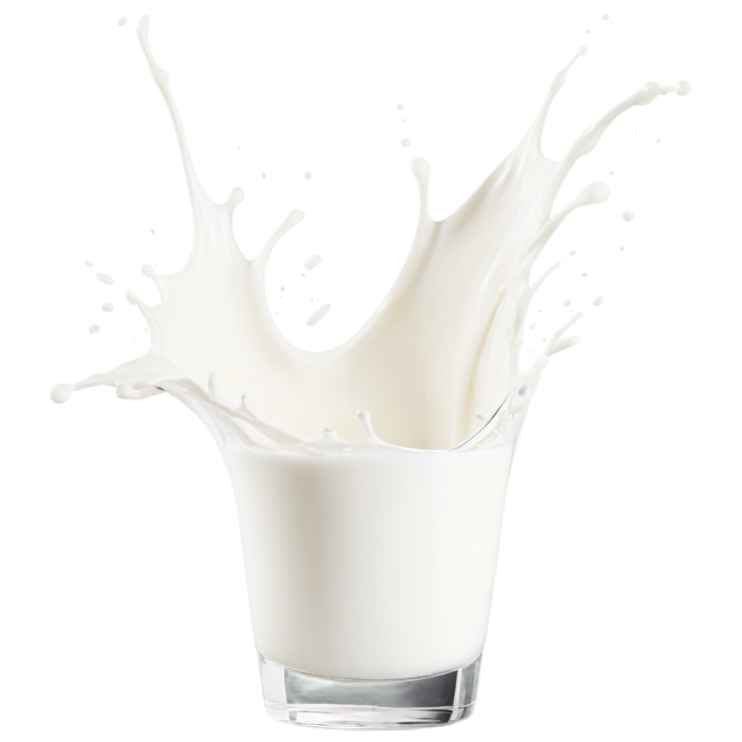 milk splash dairy products isolated on transparent background #4335