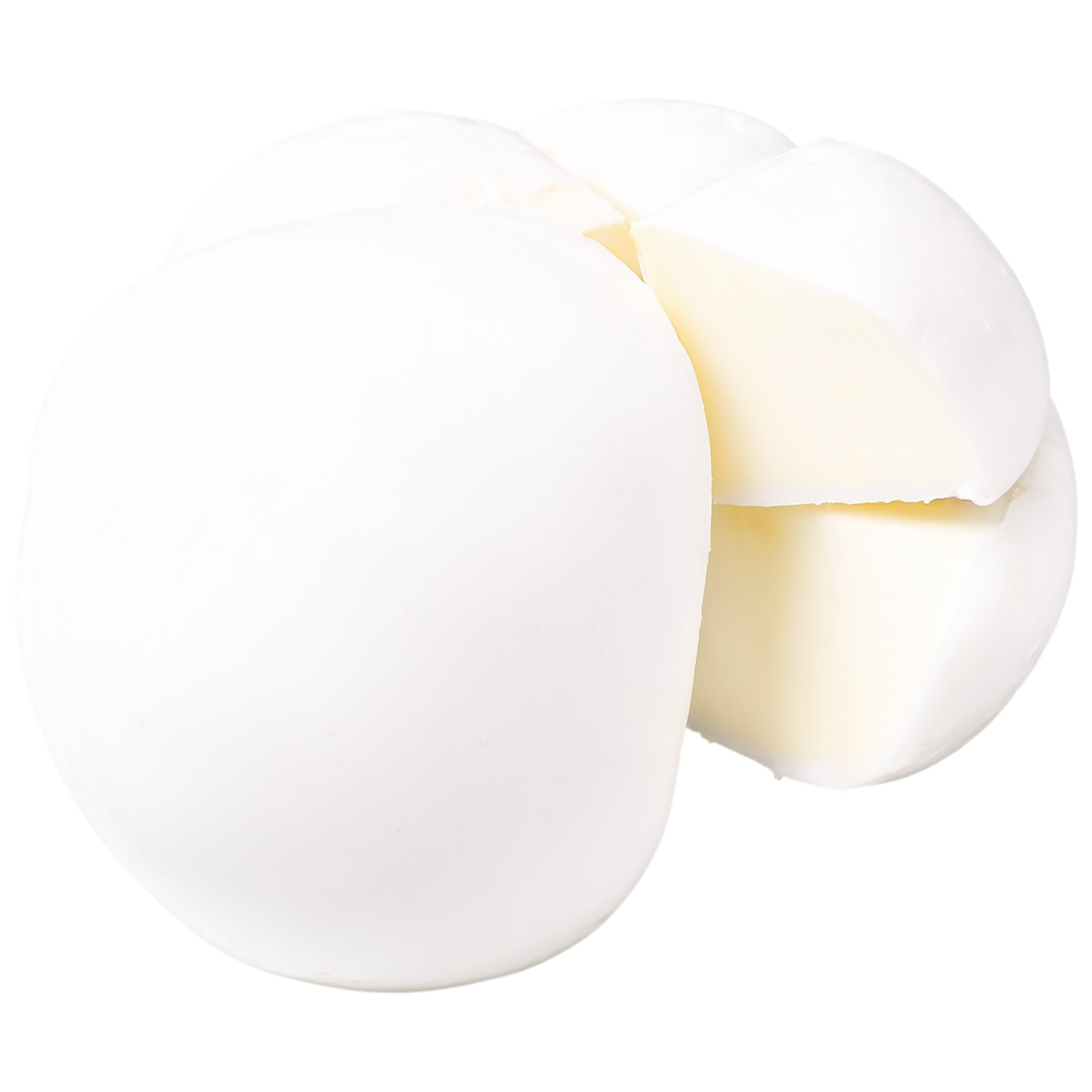 mozzarella dairy products isolated on transparent background #4353