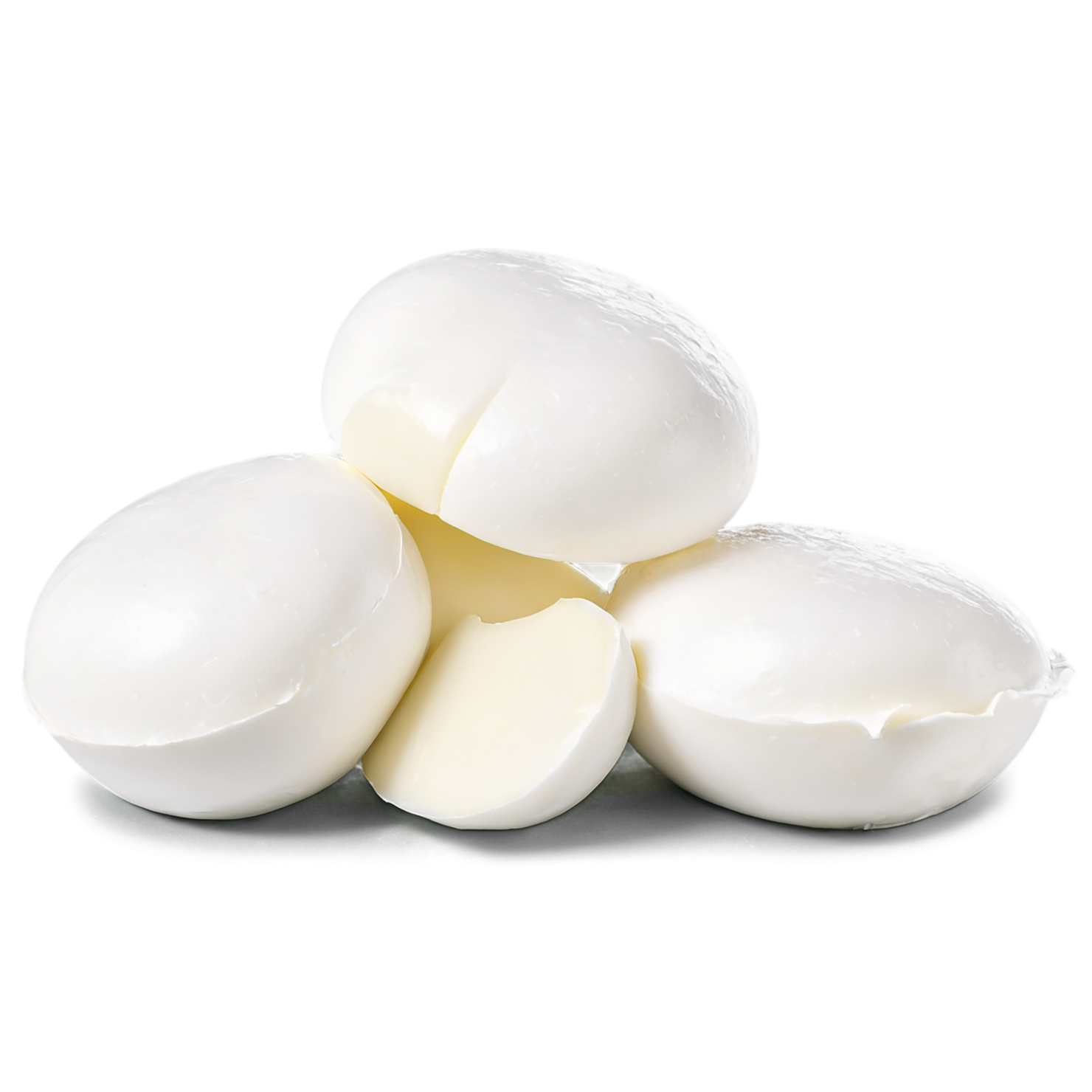 mozzarella dairy products isolated on transparent background #4362