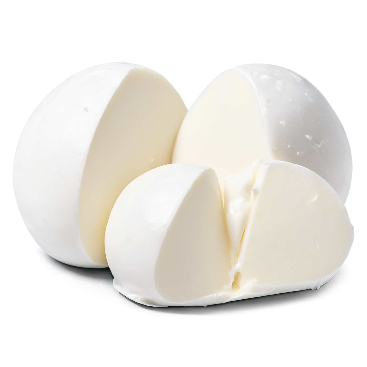 mozzarella dairy products isolated on transparent background #4371