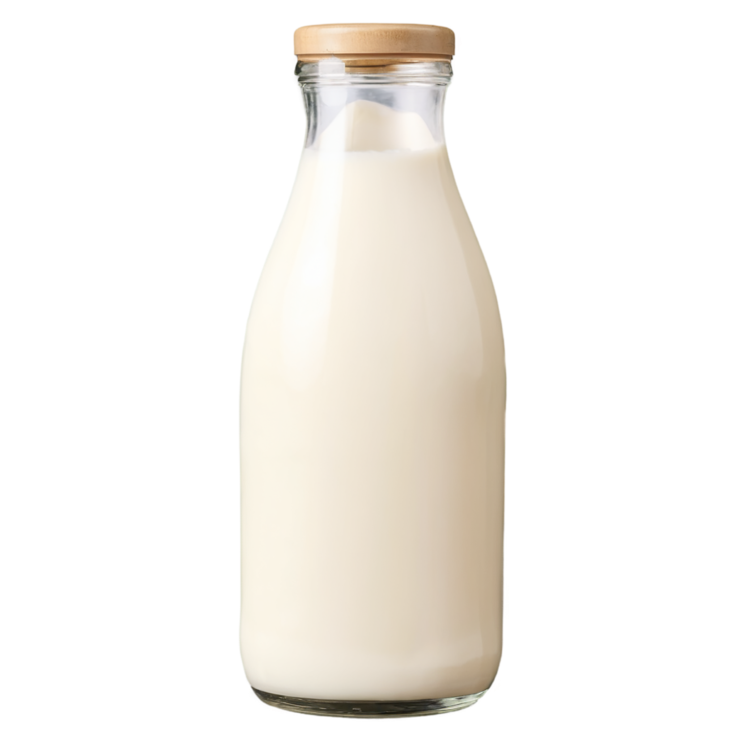 Soy milk isolated on transparent background #4404