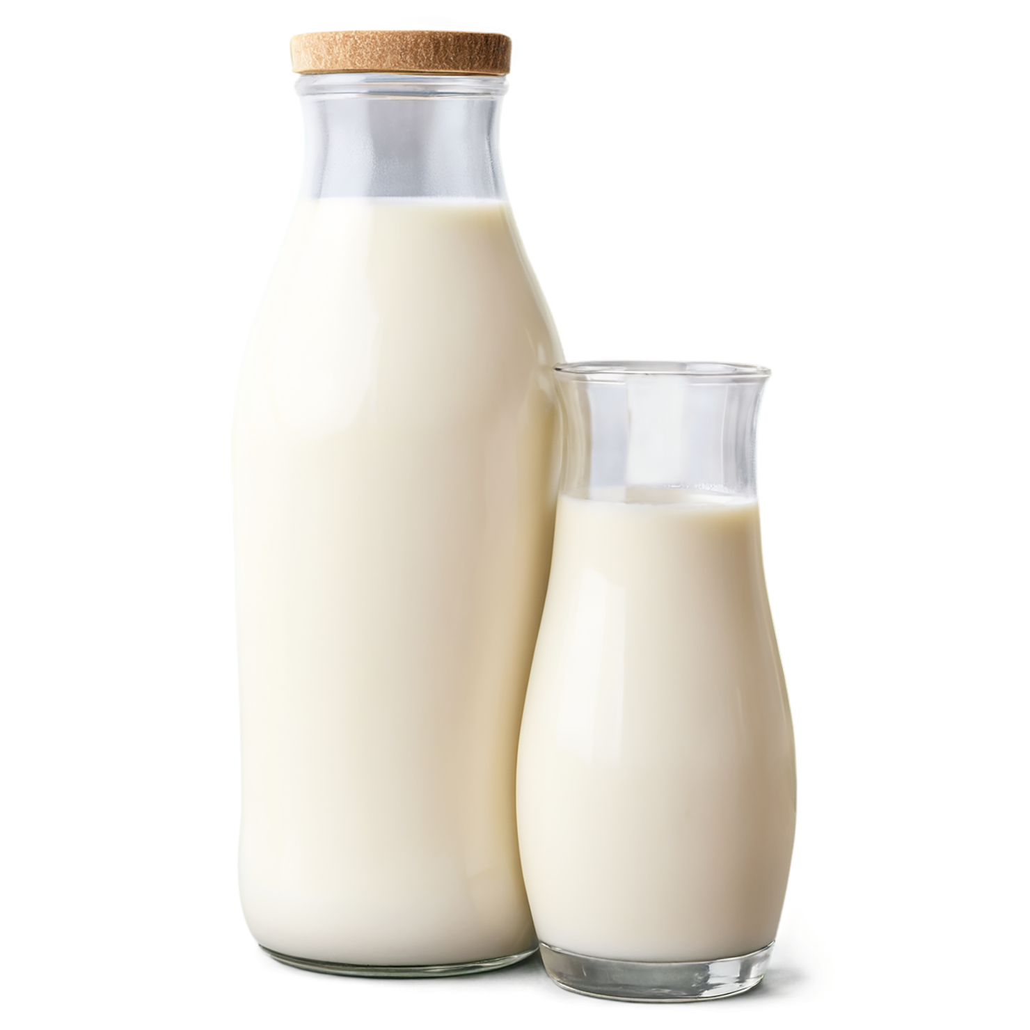 Soy milk isolated on transparent background #4410