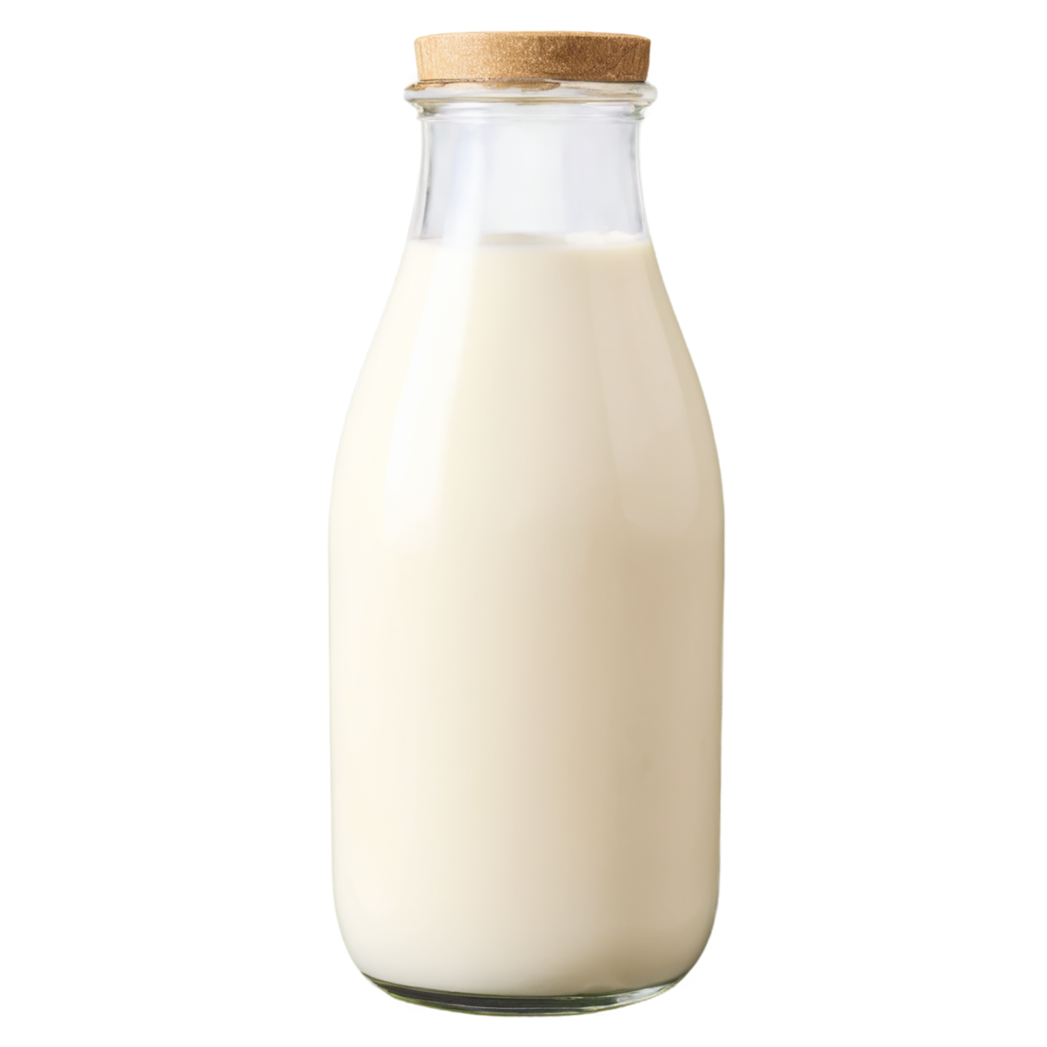 Soy milk isolated on transparent background #4417