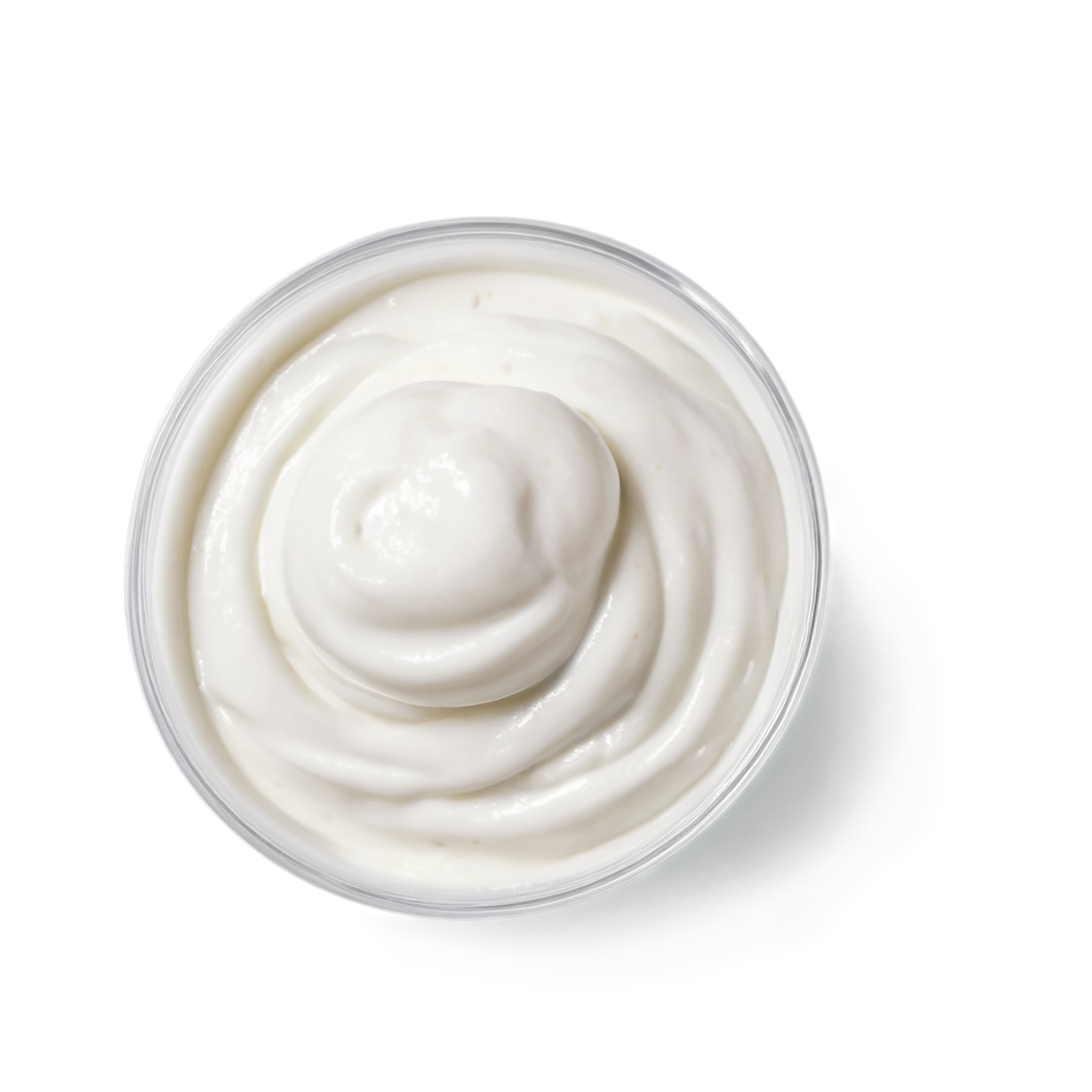yogurt dairy products isolated on transparent background #4427