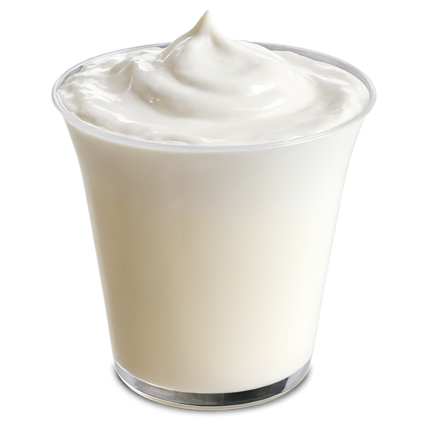 yogurt dairy products isolated on transparent background #4431