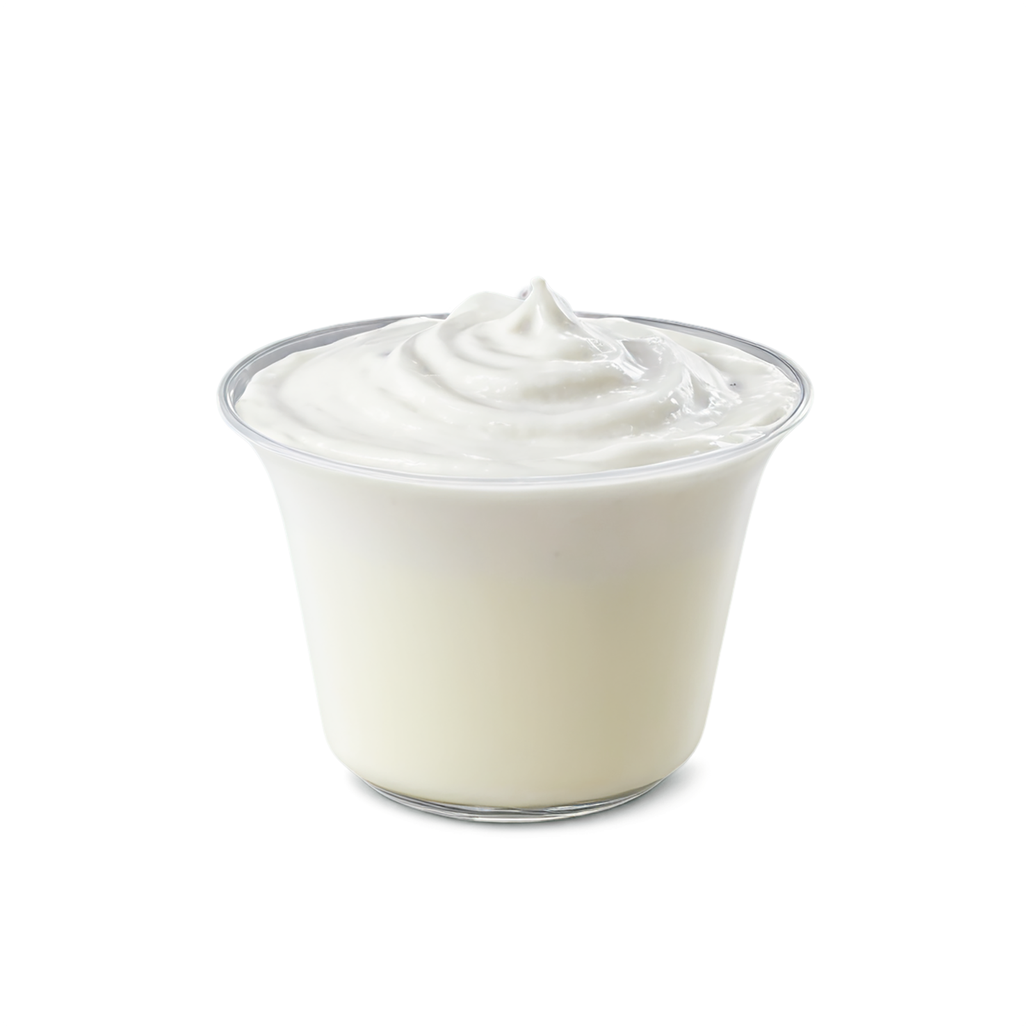 yogurt dairy products isolated on transparent background #4438