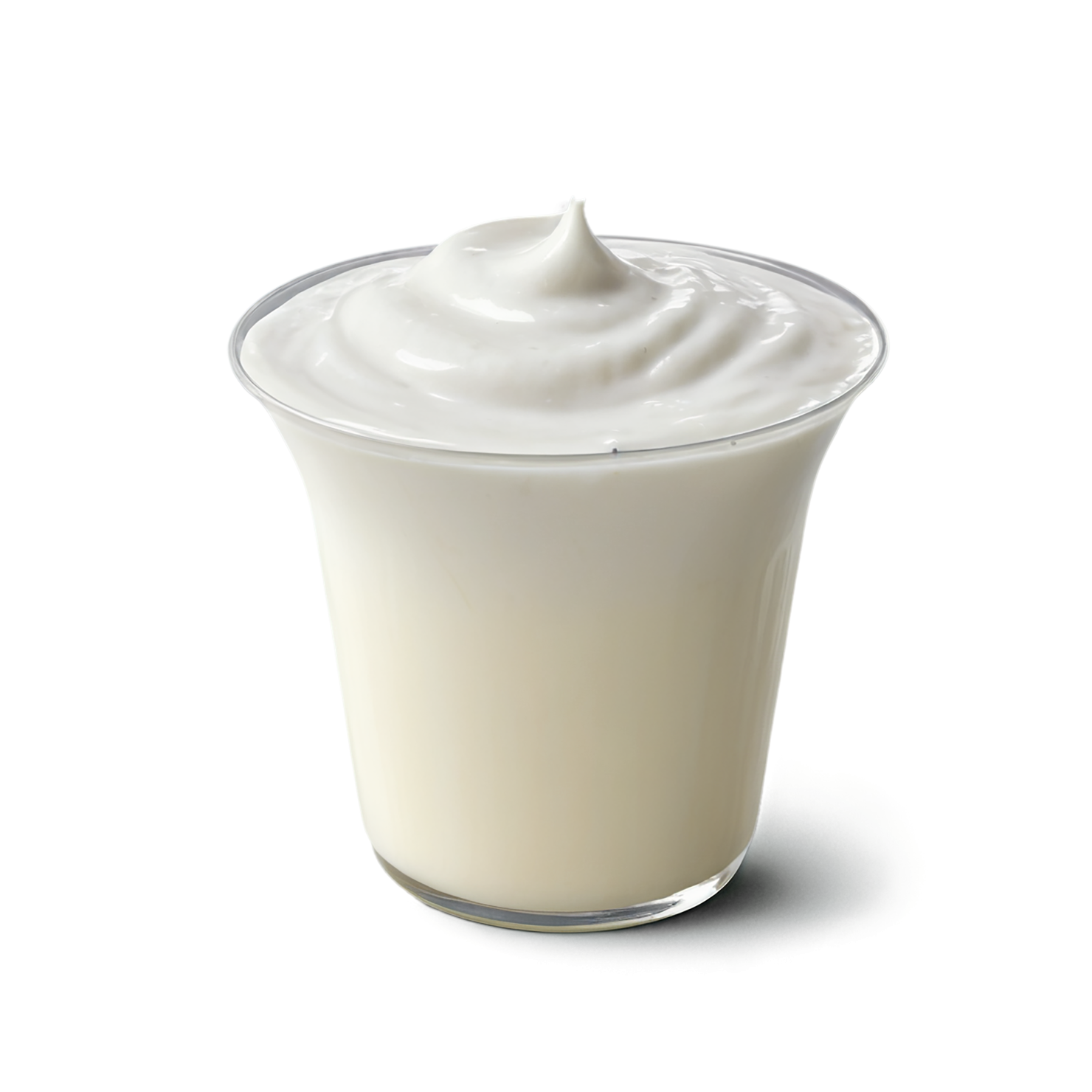 yogurt dairy products isolated on transparent background #4440