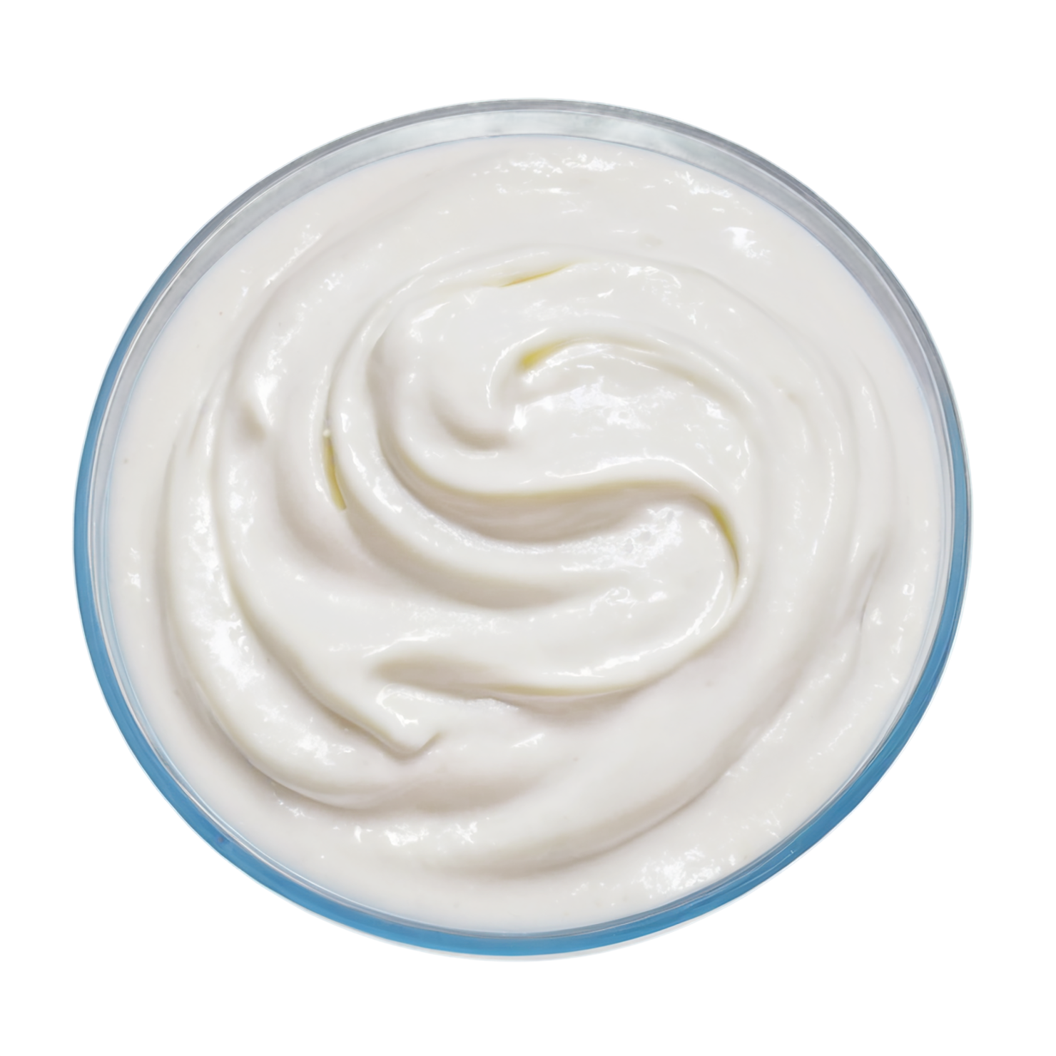 yogurt dairy products isolated on transparent background #4441