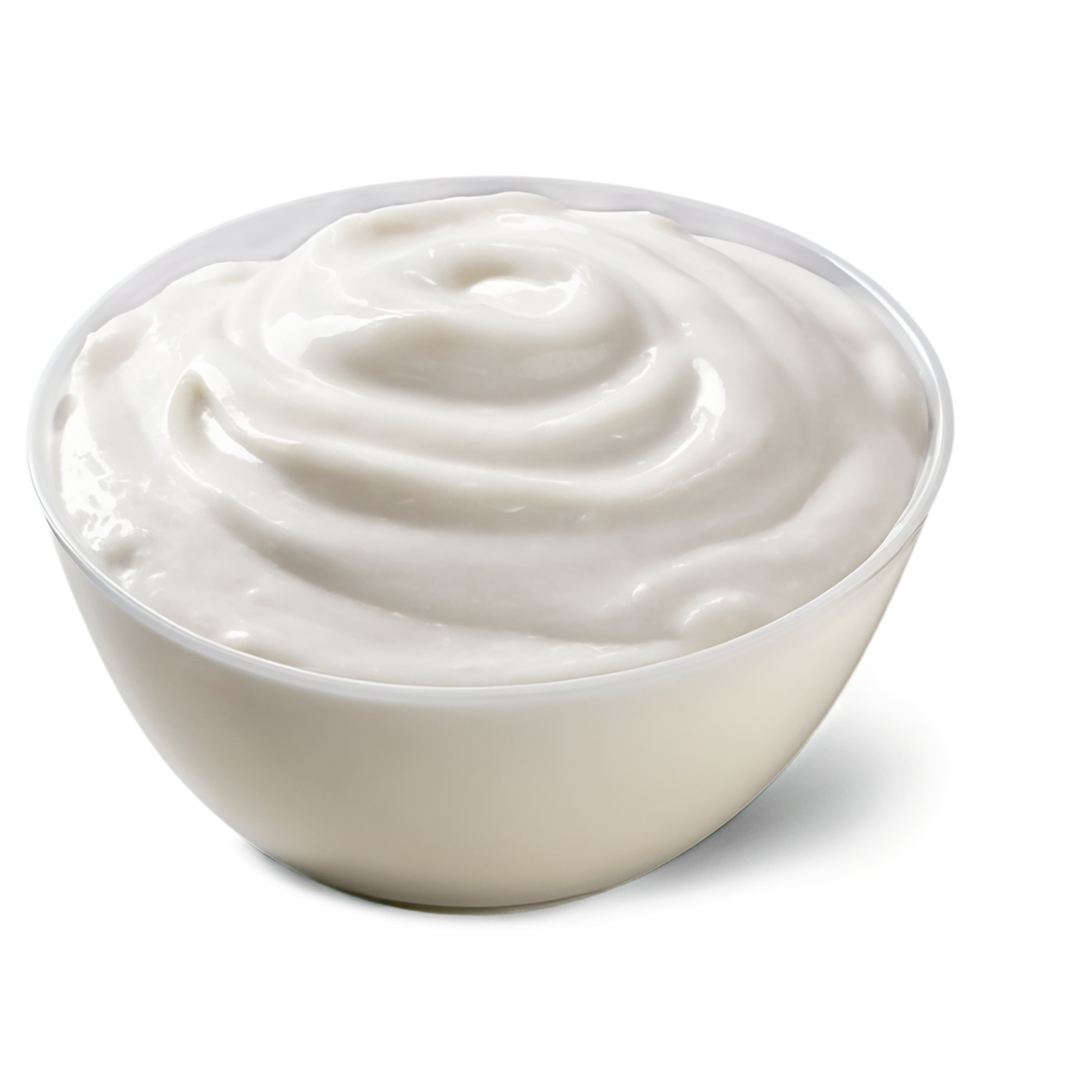 yogurt dairy products isolated on transparent background #4442
