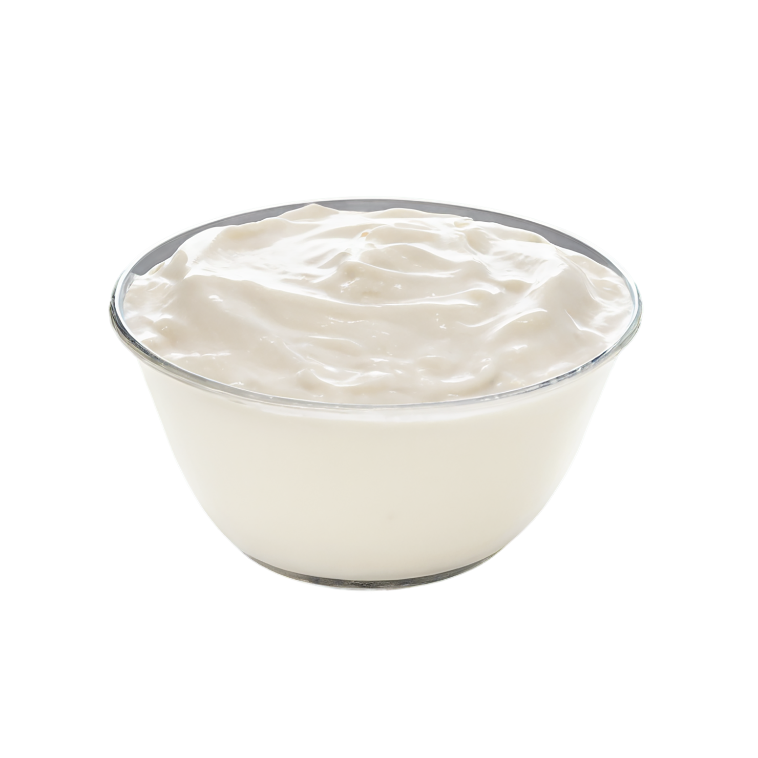 yogurt dairy products isolated on transparent background #4446