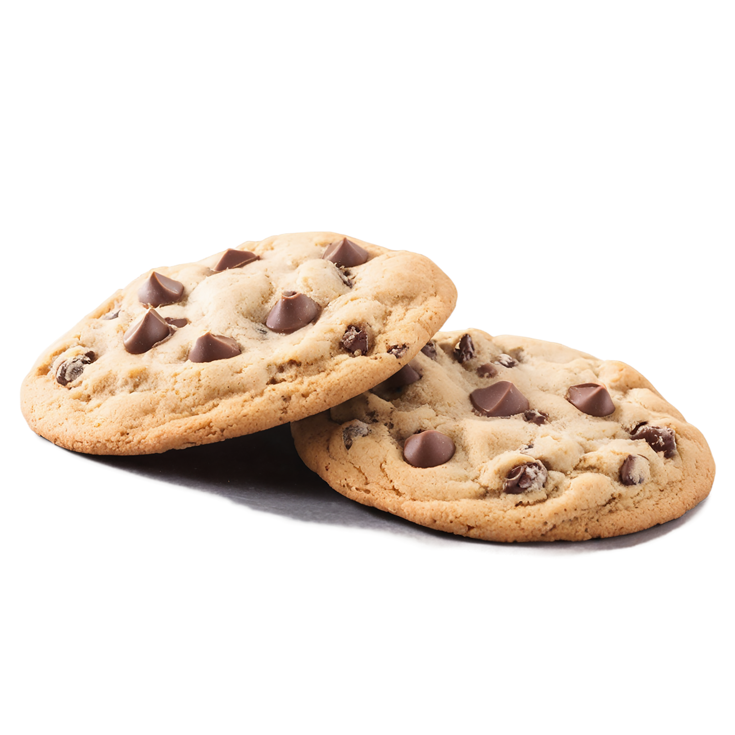 Chocolate chip cookies desserts isolated on transparent background #4620