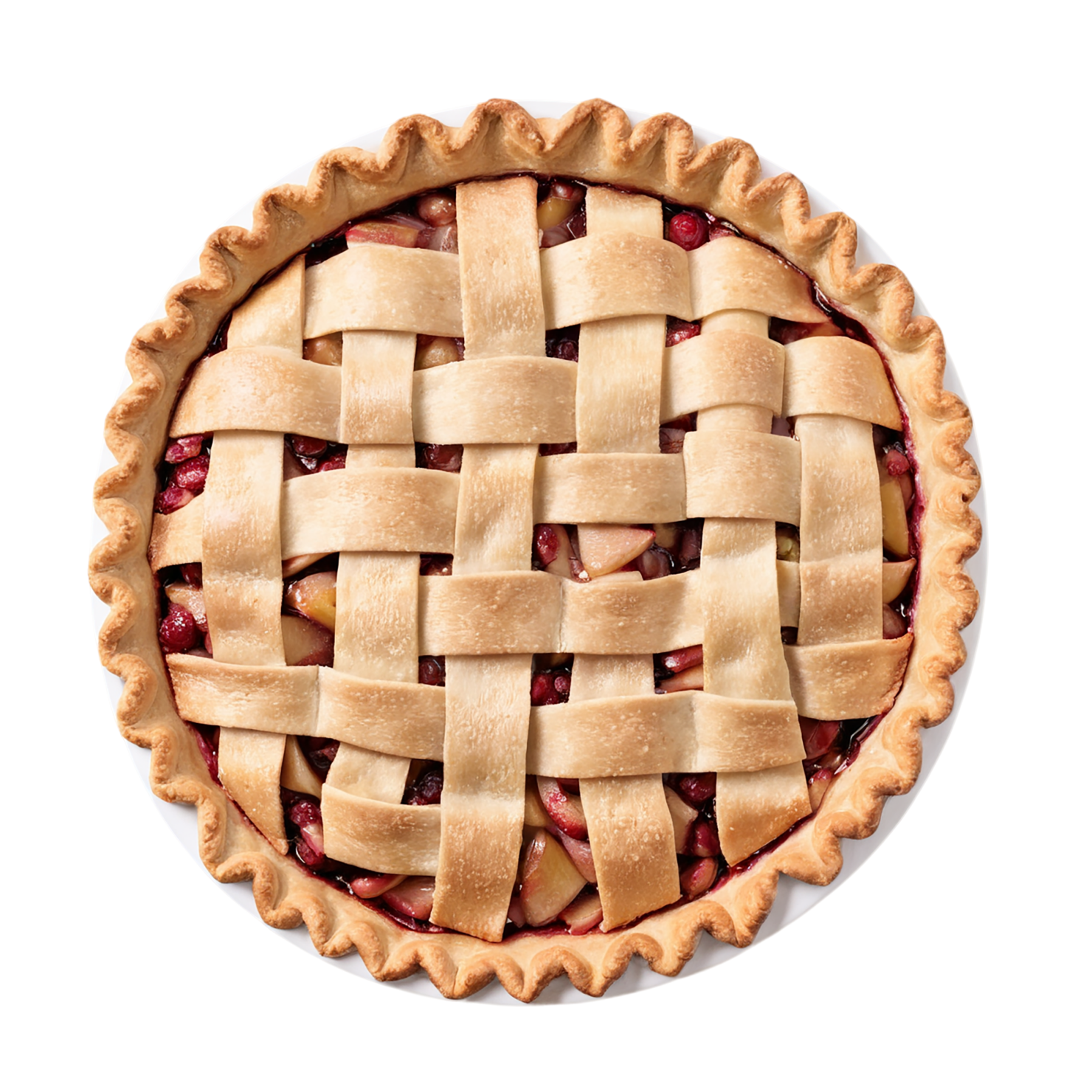 apple pie desserts isolated on transparent background #4451