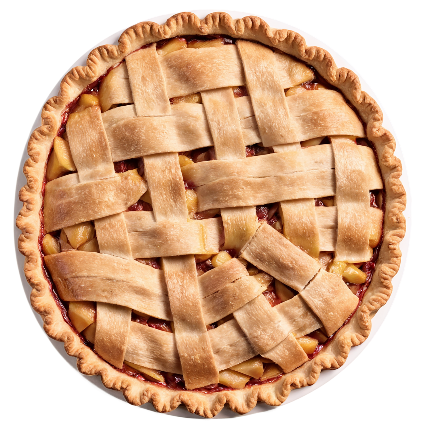 apple pie desserts isolated on transparent background #4453