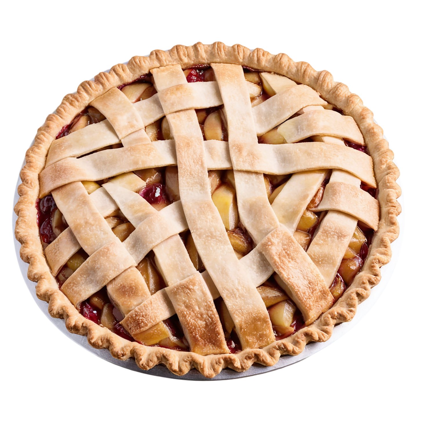 apple pie desserts isolated on transparent background #4457
