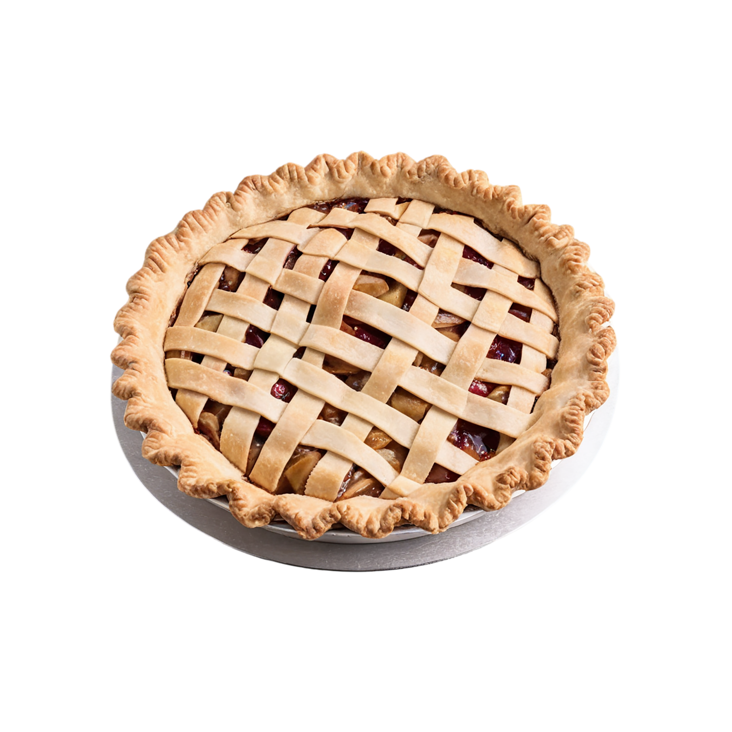 apple pie desserts isolated on transparent background #4469