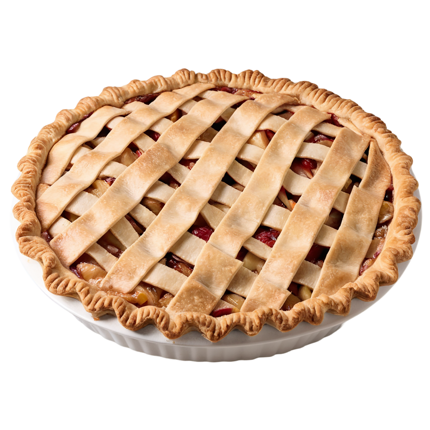 apple pie desserts isolated on transparent background #4475