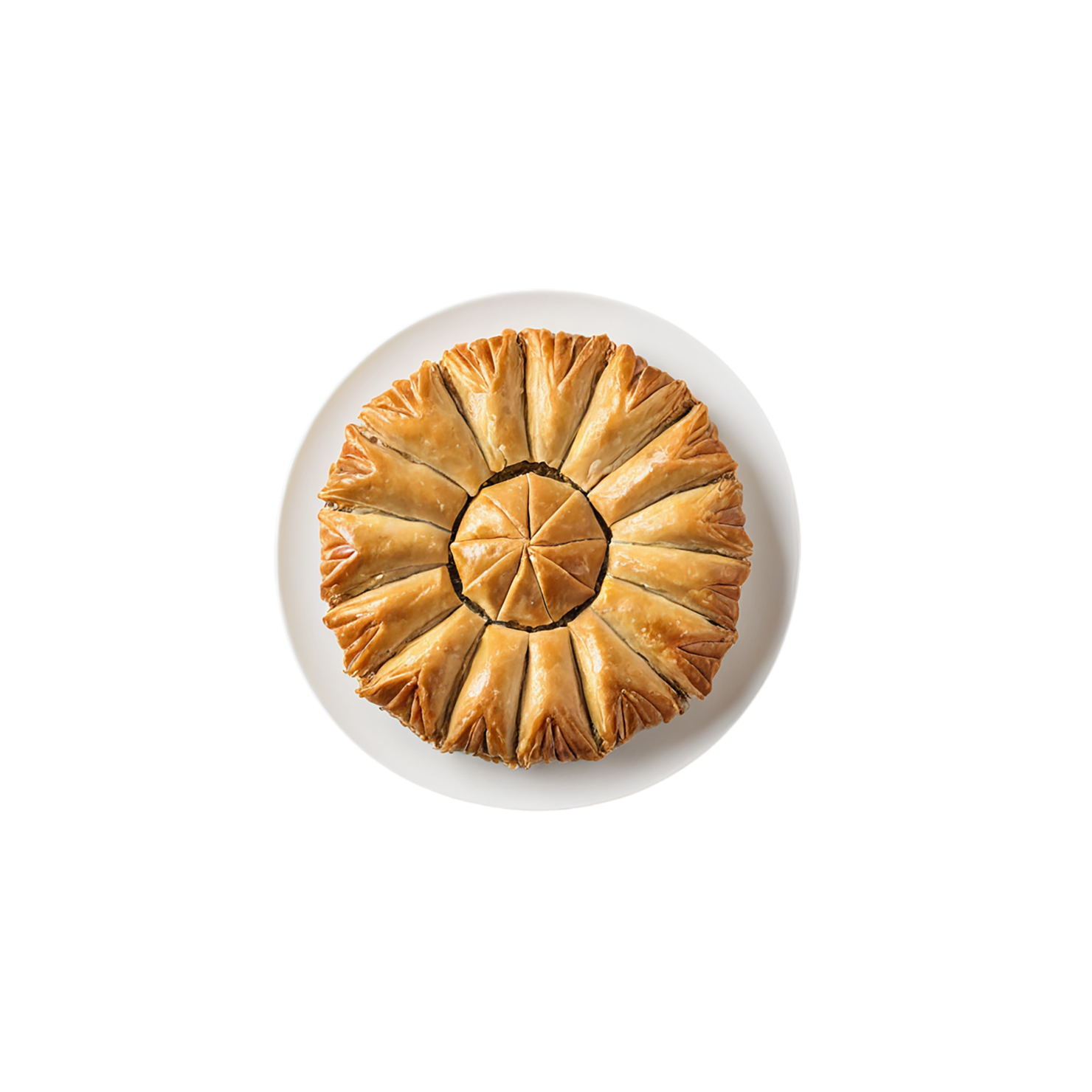 Baklava desserts isolated on transparent background #4482